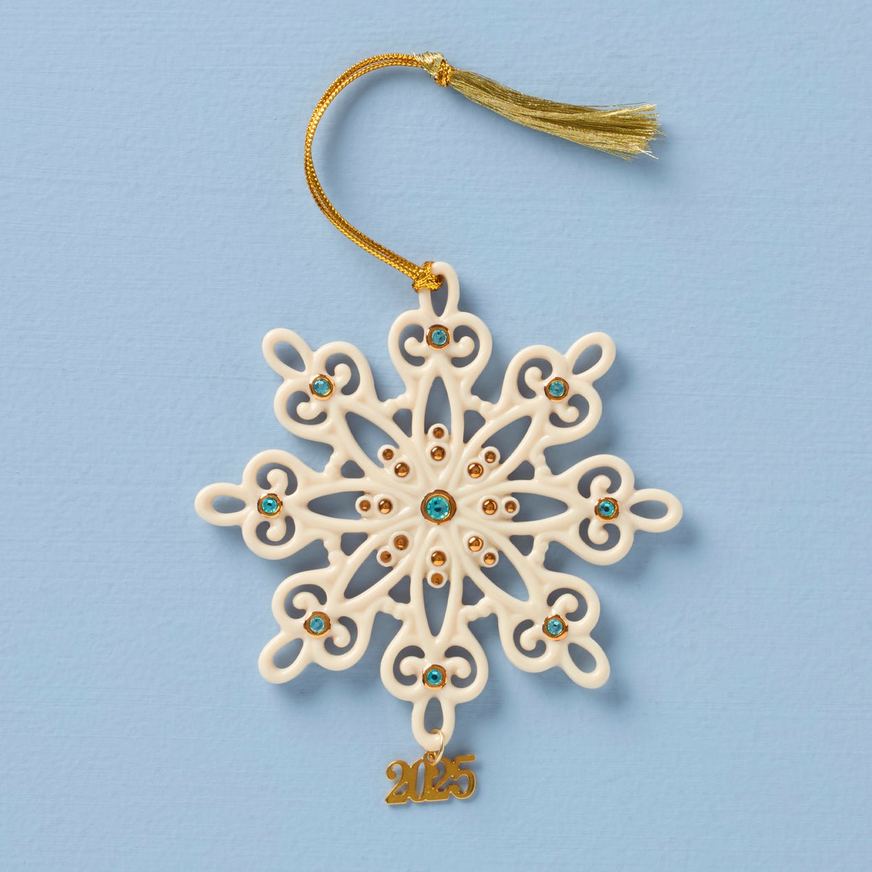 Lenox 2025 Annual Gemmed Snowflake Ornament