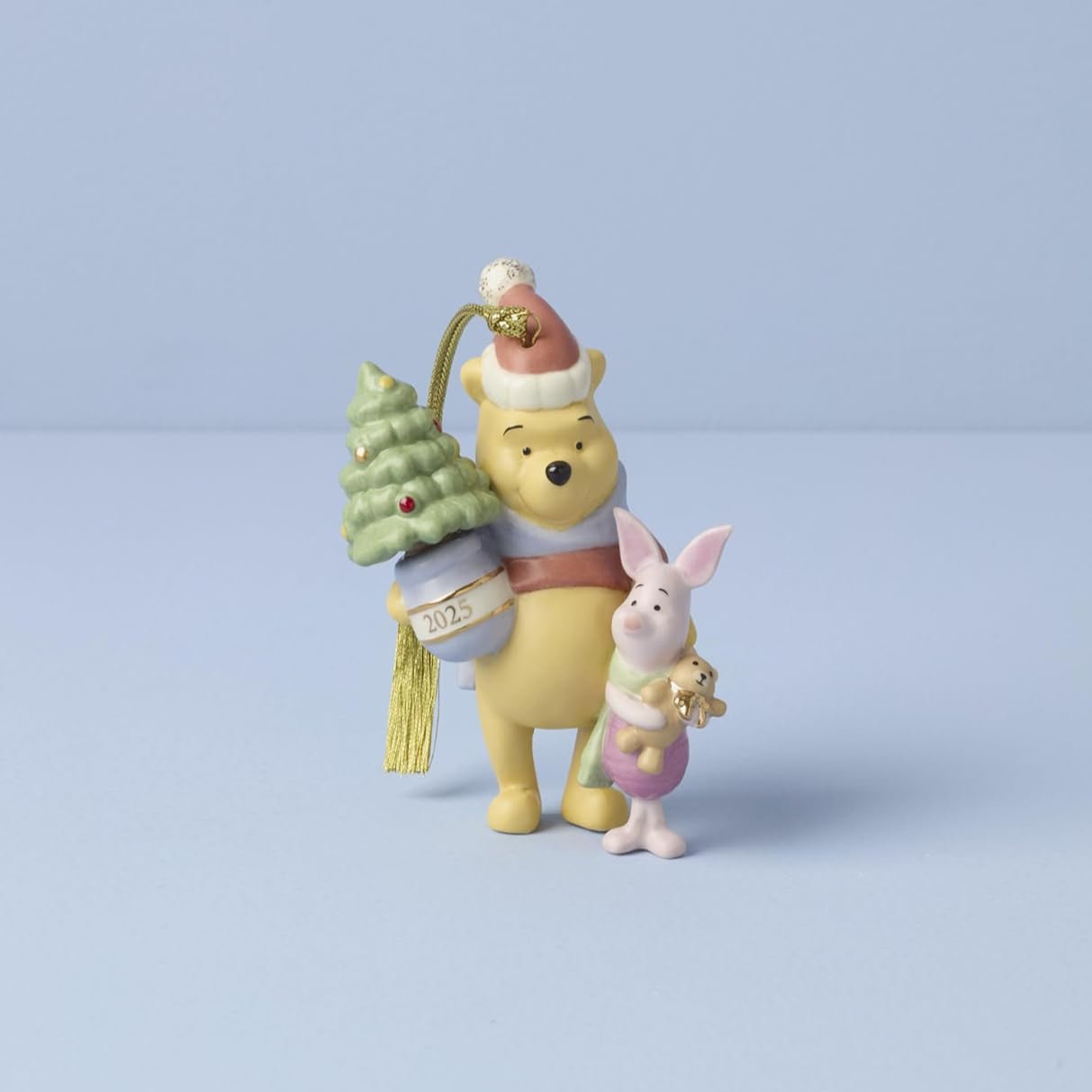 Lenox 2025 Winnie The Pooh & Piglet Christmas Ornament