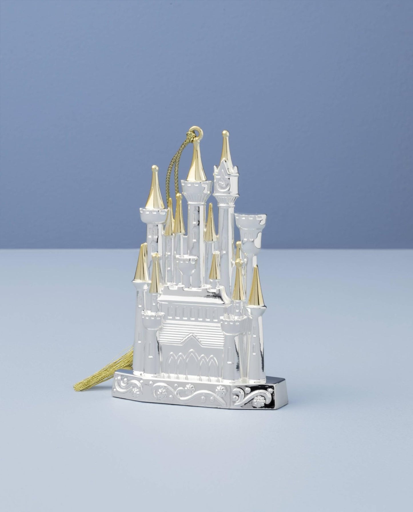 Lenox 895766 2024 Silverplated Disney Castle Metal Ornament