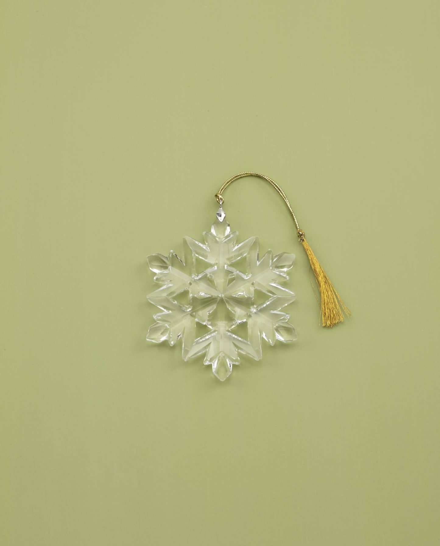 Lenox 896058 2024 Optic Snowflake Ornament