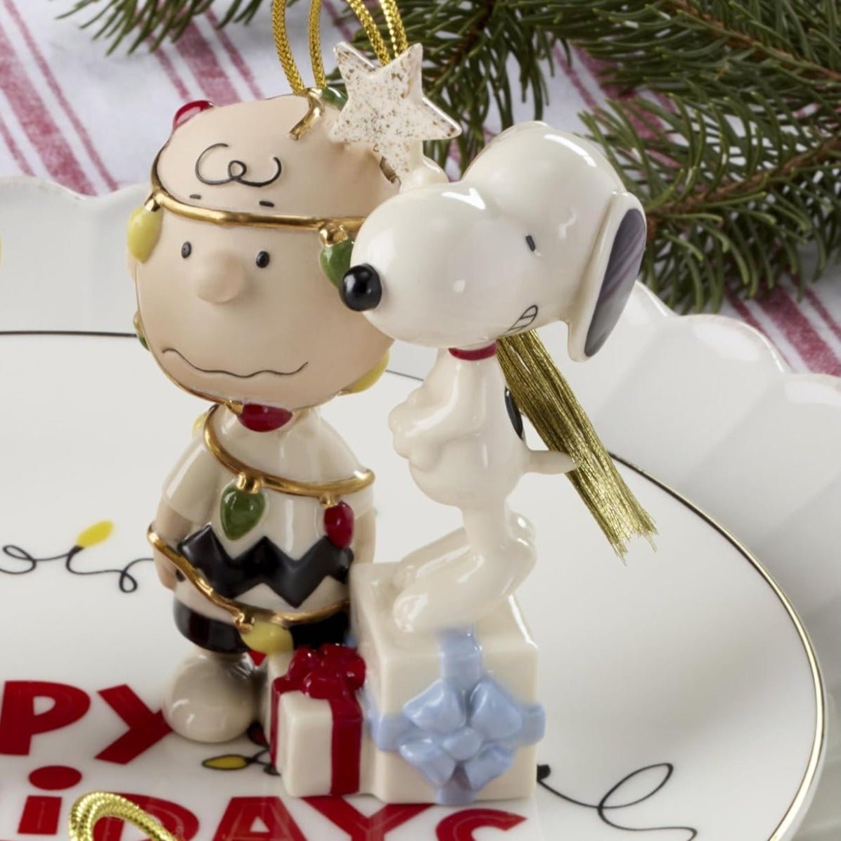 Lenox You're a Christmas Tree Charlie Brown Ornament