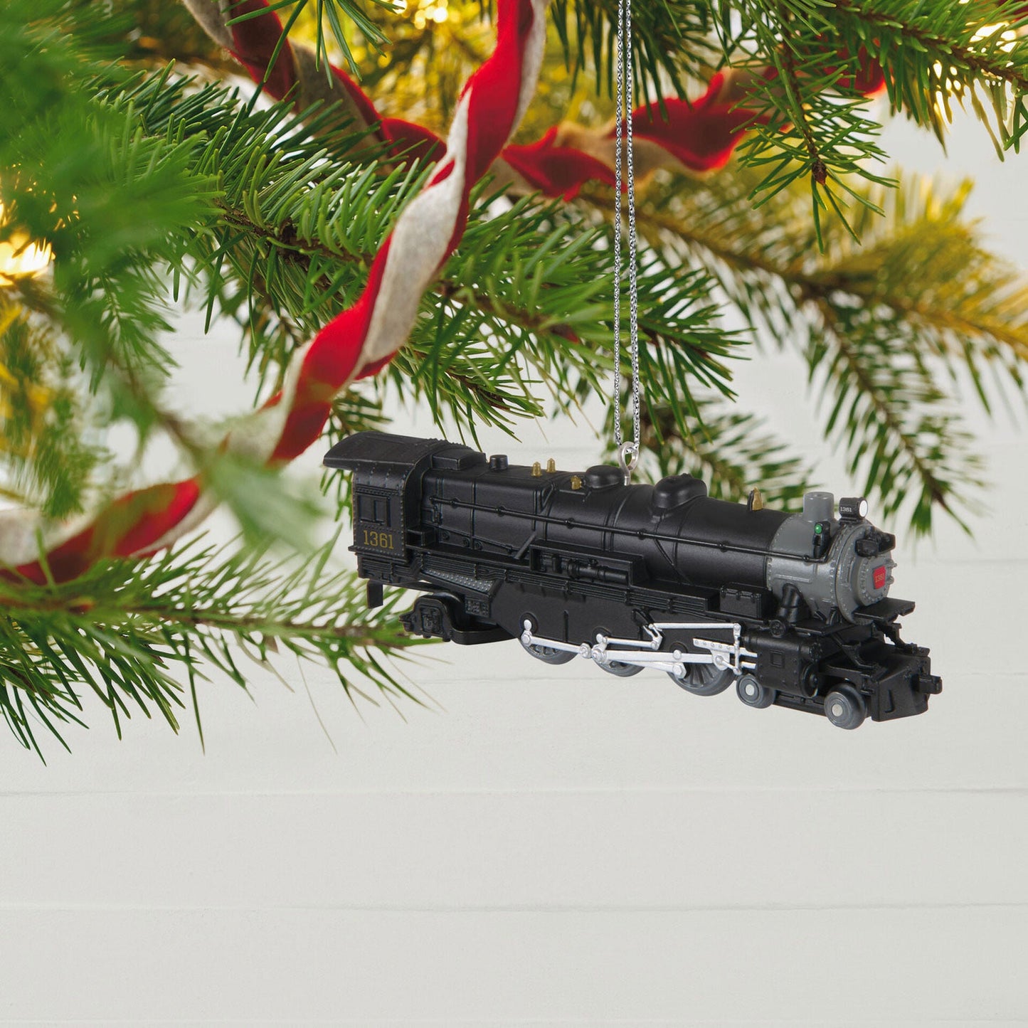 Lionel® Trains Black 1361 Pennsylvania K4 Steam Locomotive , 2023 Keepsake Metal Ornament