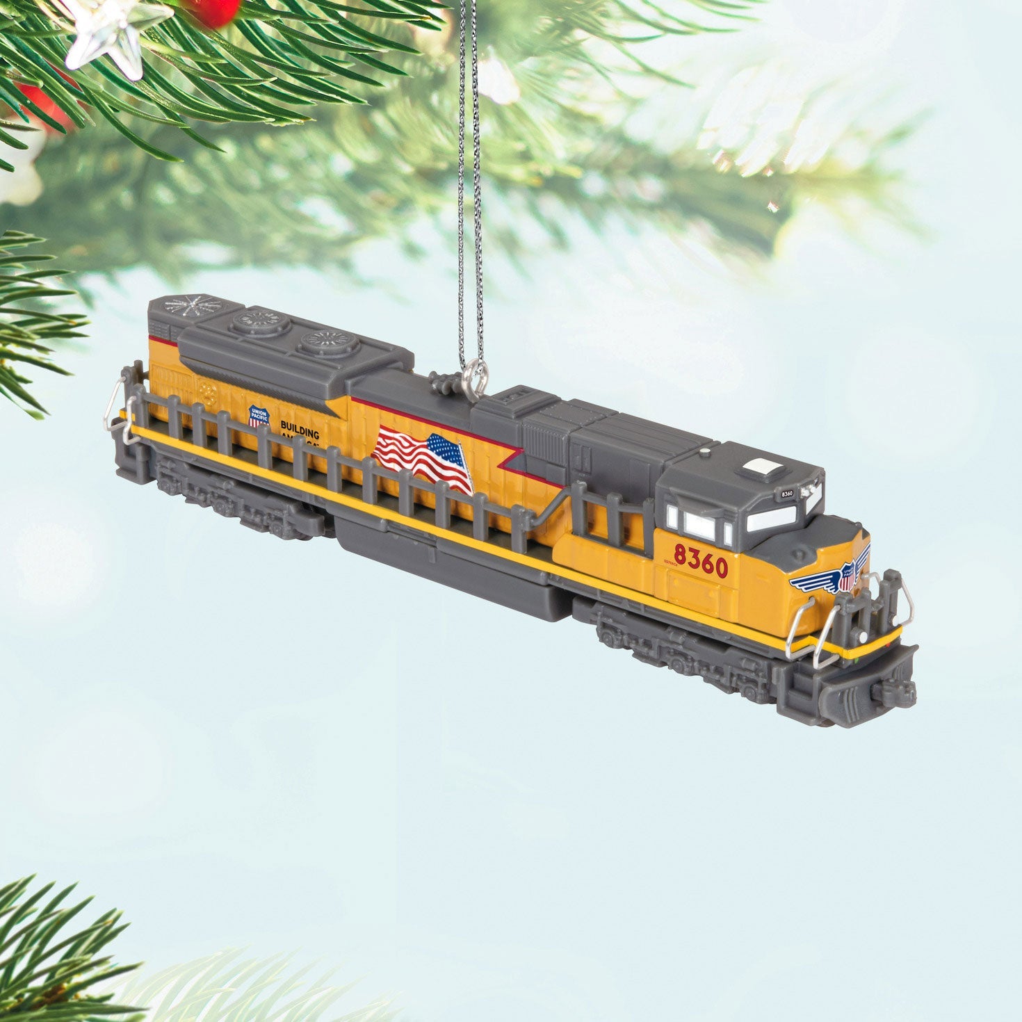 Lionel Trains Union Pacific Legacy SD70ACE Metal 2024 Keepsake Ornament