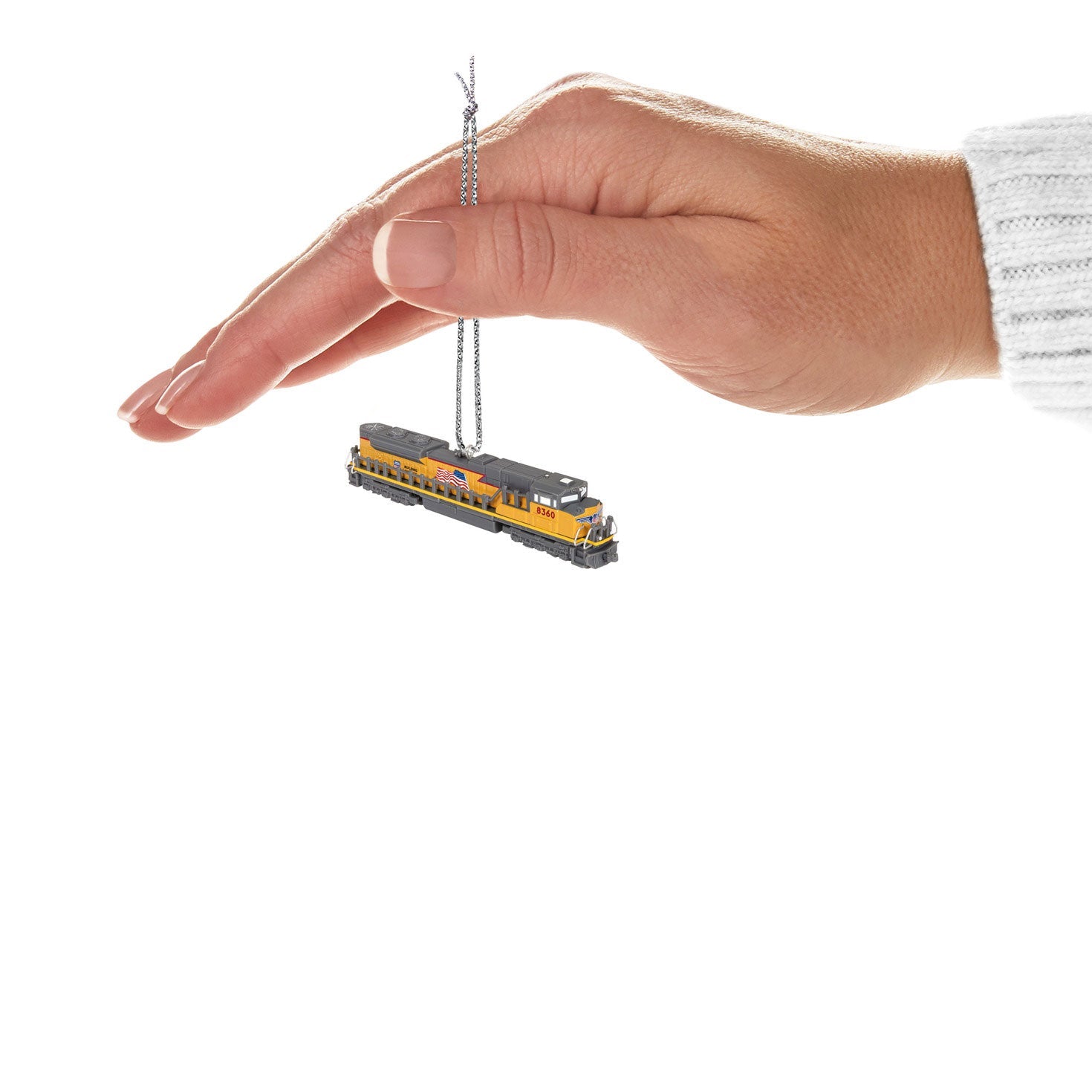 Lionel Trains Union Pacific Legacy SD70ACE Metal 2024 Keepsake Ornament