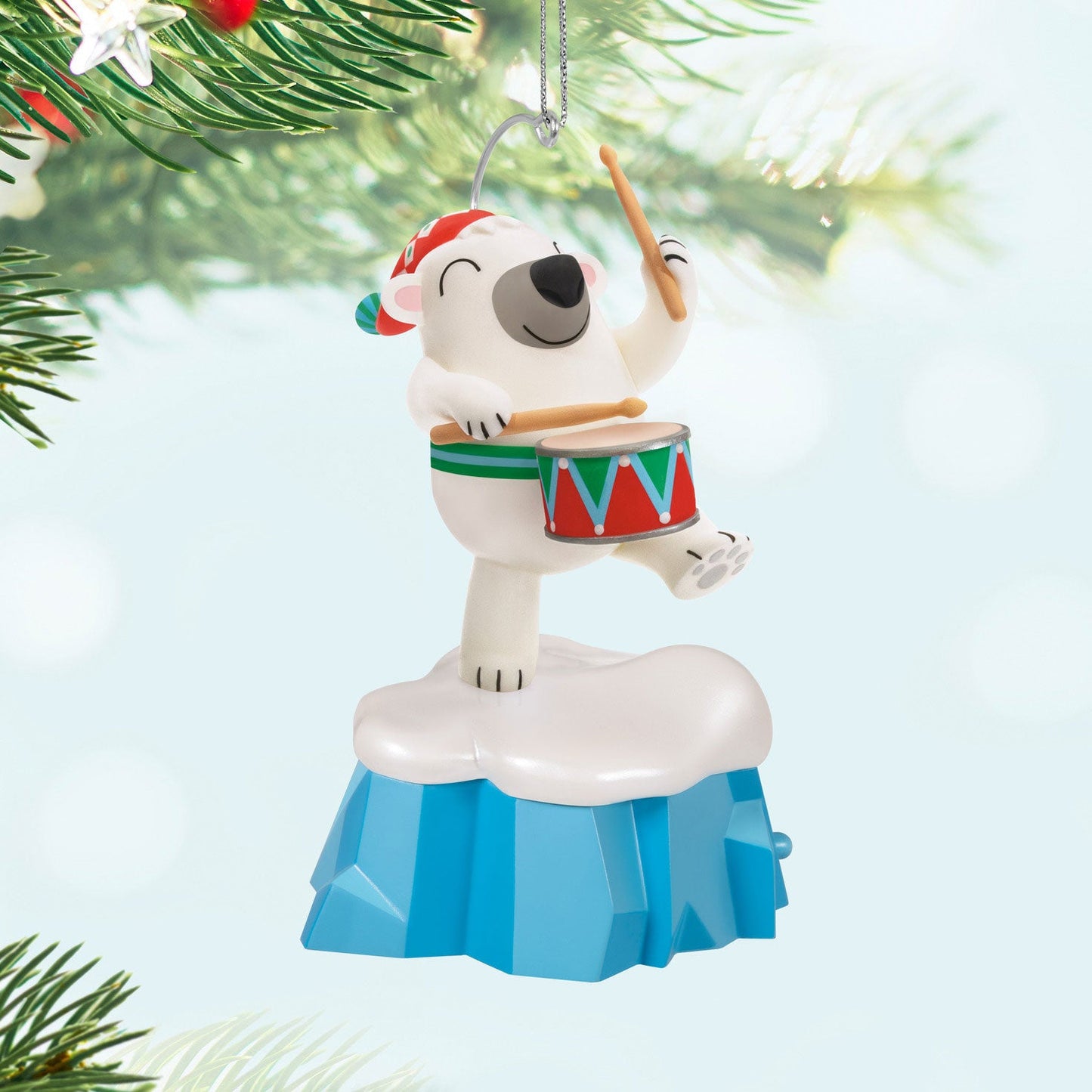 Little Drummer Bear Musical 2024 Keepsake Ornament