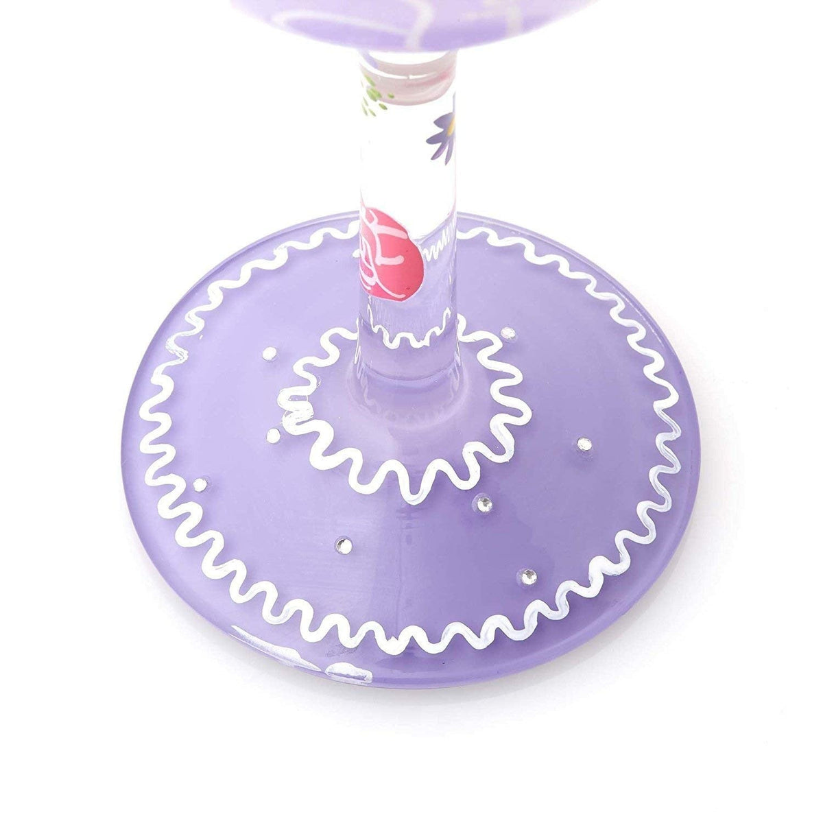 Lolita "Beautiful Bridesmaid" Hand-Painted Wine Glass, 15 oz.