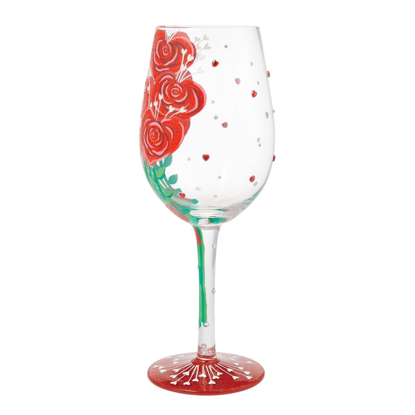 Lolita Wine Glass Valentine's Bouquet