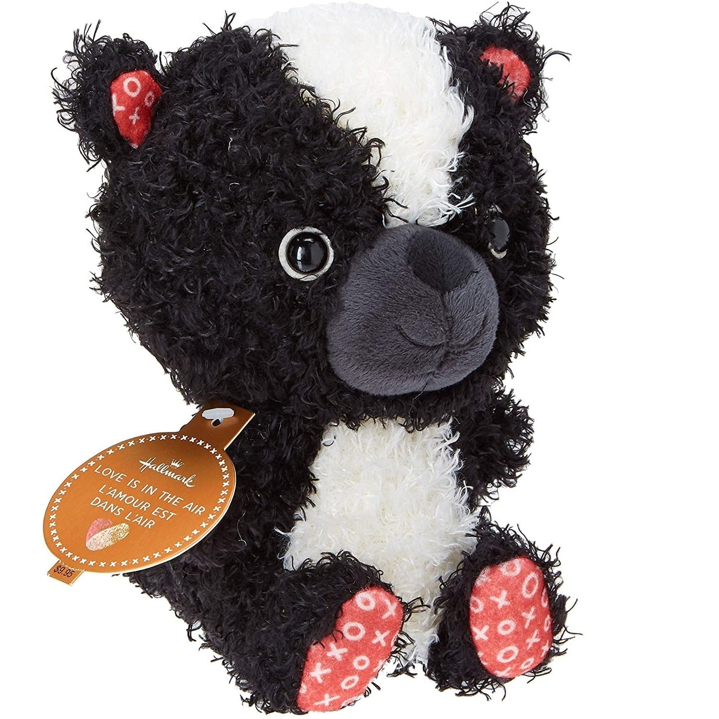 Love Is in the Air Skunk Stuffed Animal, 7.5"H