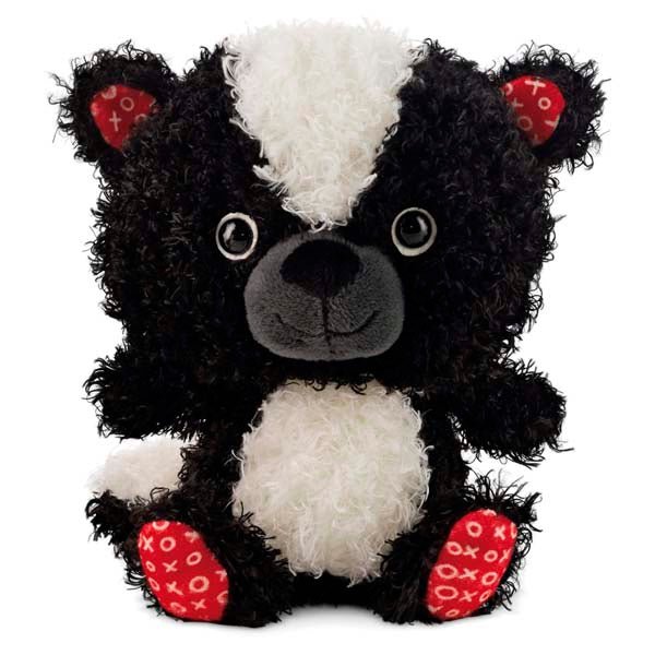 Love Is in the Air Skunk Stuffed Animal, 7.5"H