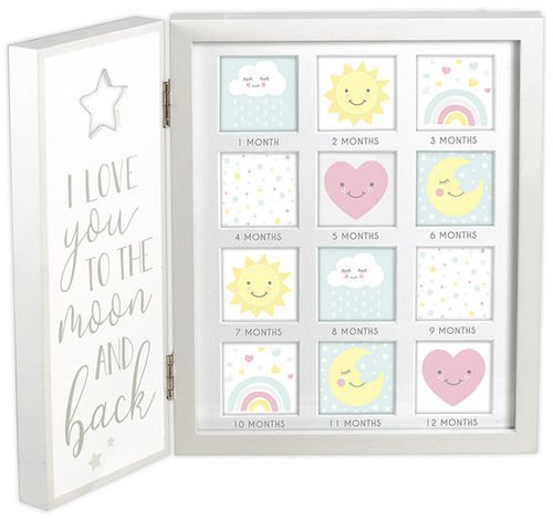 Love You To The Moon Collage Frame