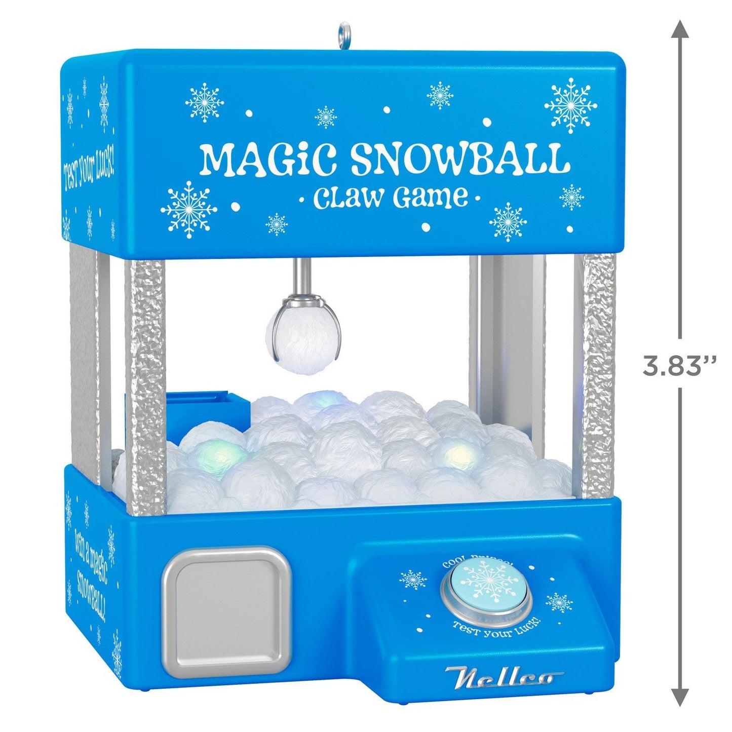 Magic Snowball Claw Game Musical 2024 Keepsake Ornament and Motion