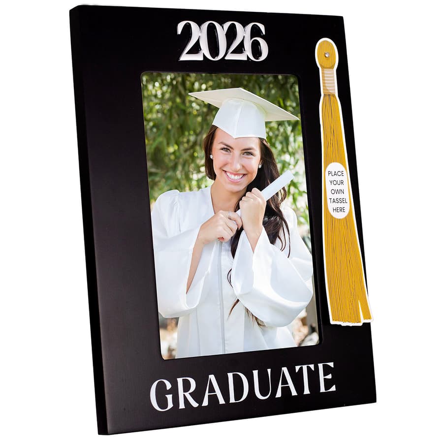Malden 2026 Graduate Picture Frame Holds Tassel and 5"x7" Photo
