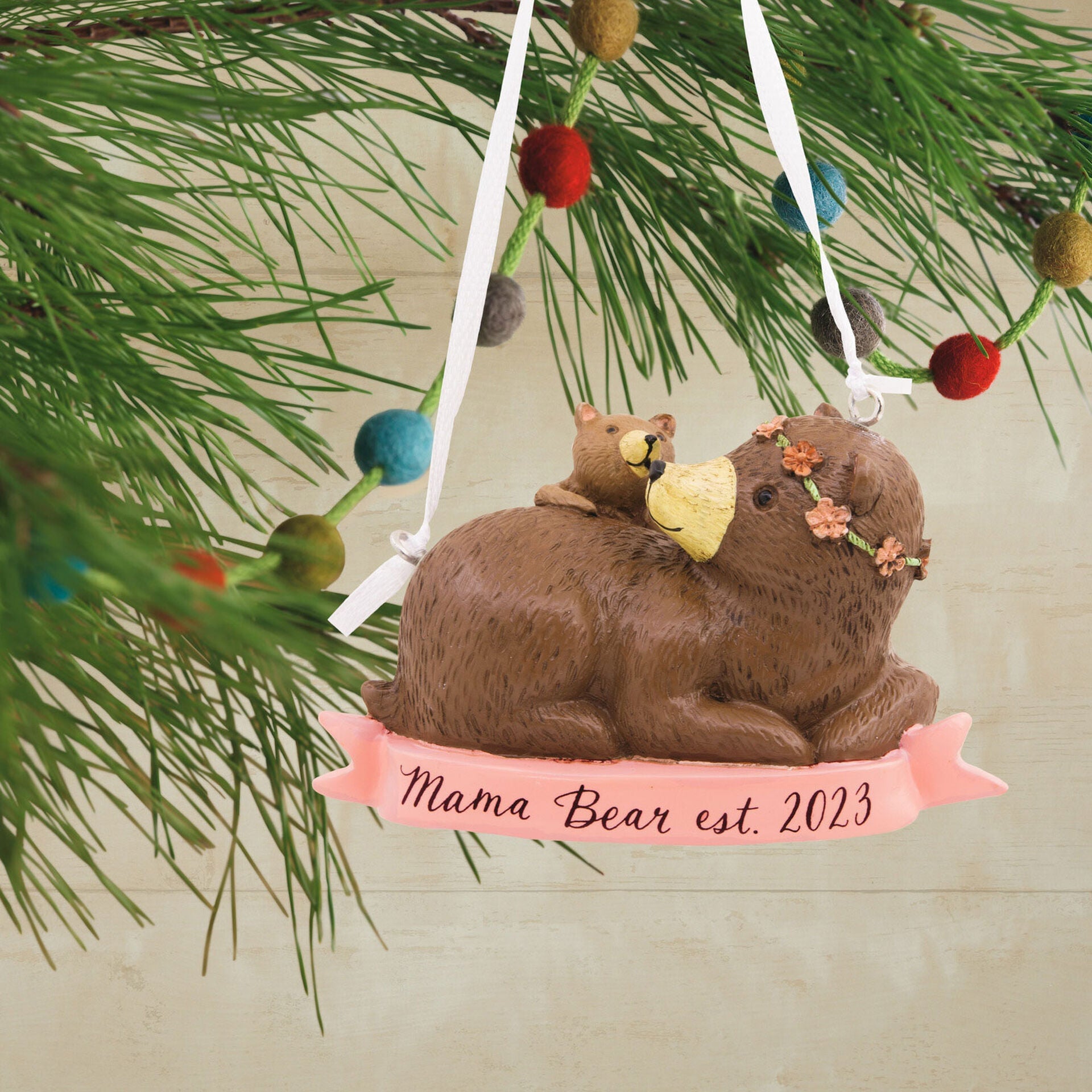 Mama Bear New Mom 2023 Hallmark Ornament