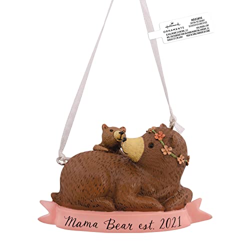 Mama Bear New Mom Dated 2021 Christmas Ornament