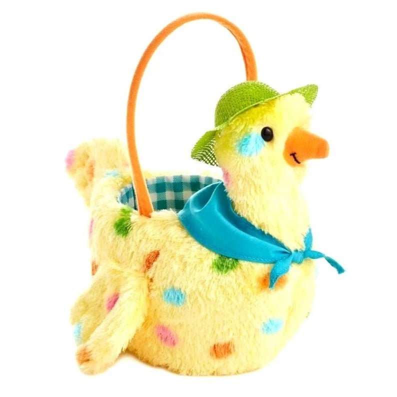 Mama Hen Plush Easter Basket