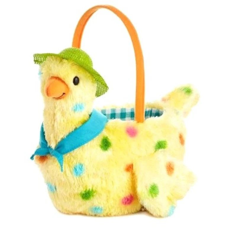 Mama Hen Plush Easter Basket