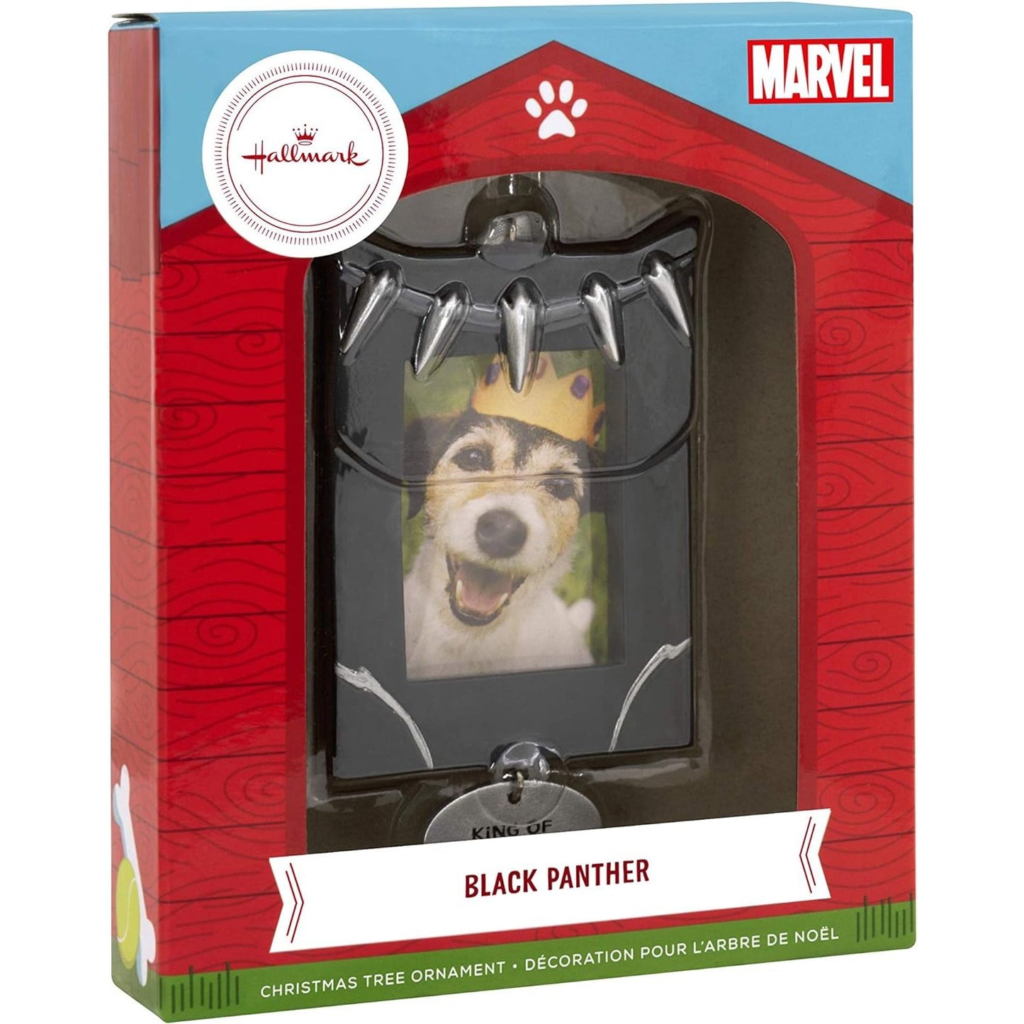 Marvel Avengers Black Panther Pet Photo Frame Hallmark Ornament