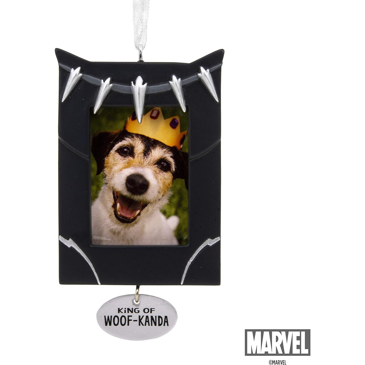 Marvel Avengers Black Panther Pet Photo Frame Hallmark Ornament