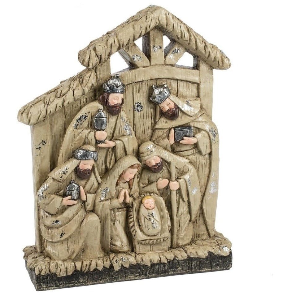 Midwest CBK Holy Family with Three Kings Nativity