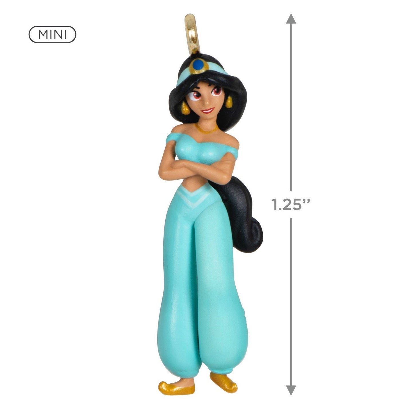 Mini Disney Aladdin Jasmine, 2023 Keepsake Ornament