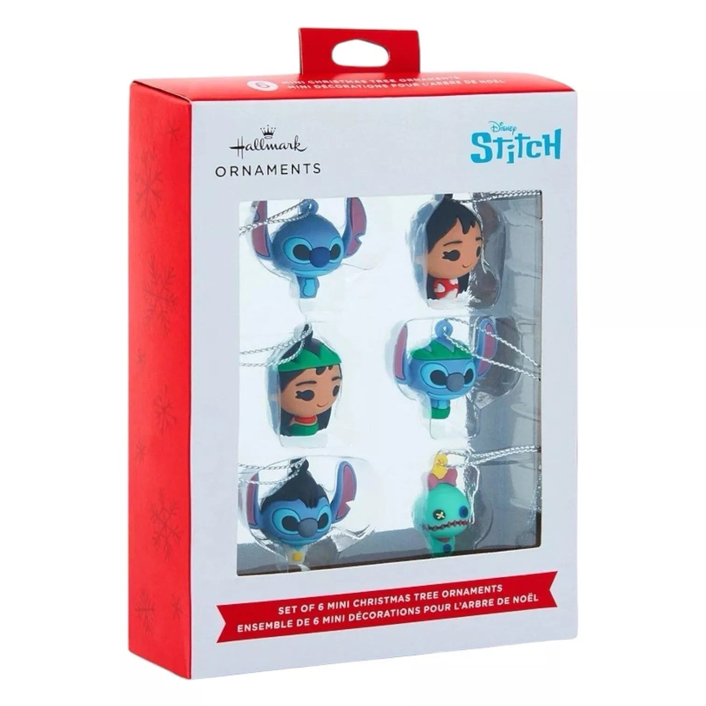 Mini Disney Lilo & Stitch® Shatterproof Hallmark Ornaments, Set of 6