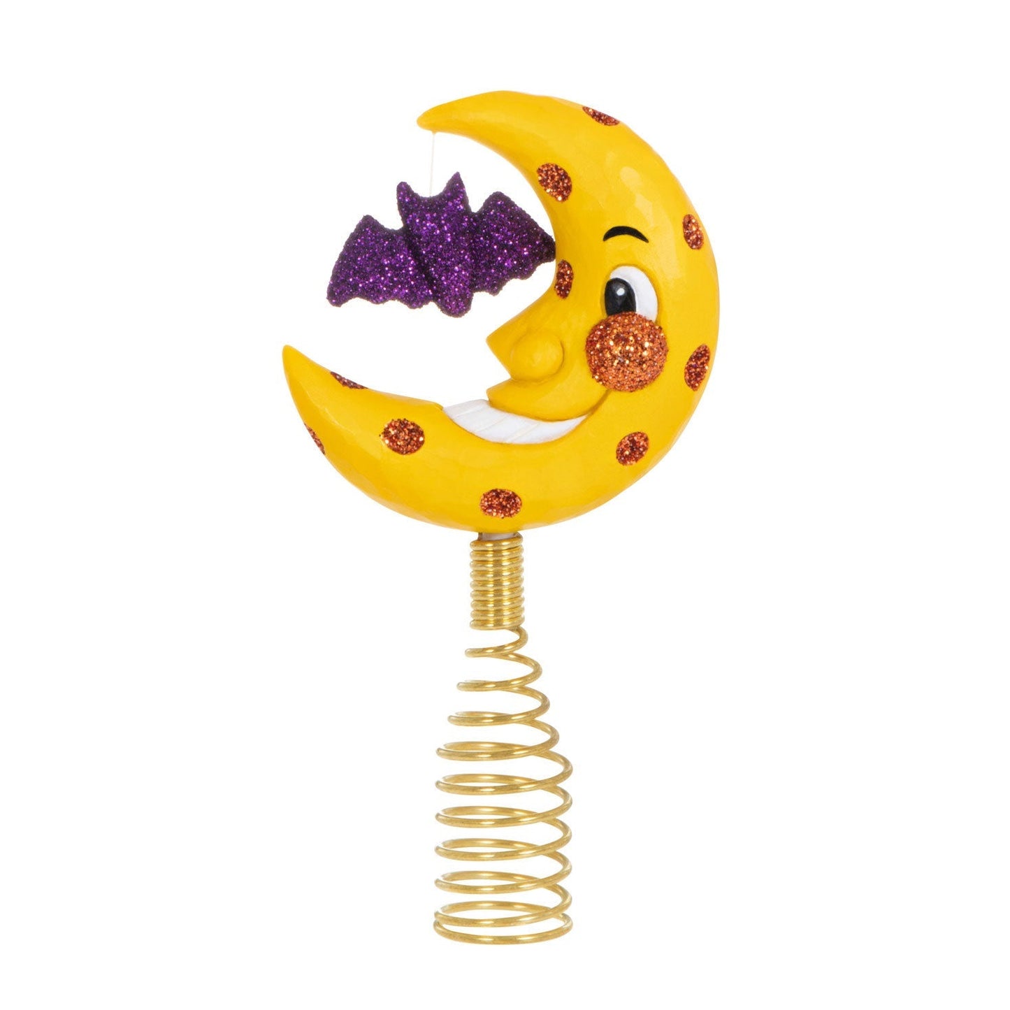 Mini Halloween Tree Topper and Tree Skirt, Set of 2