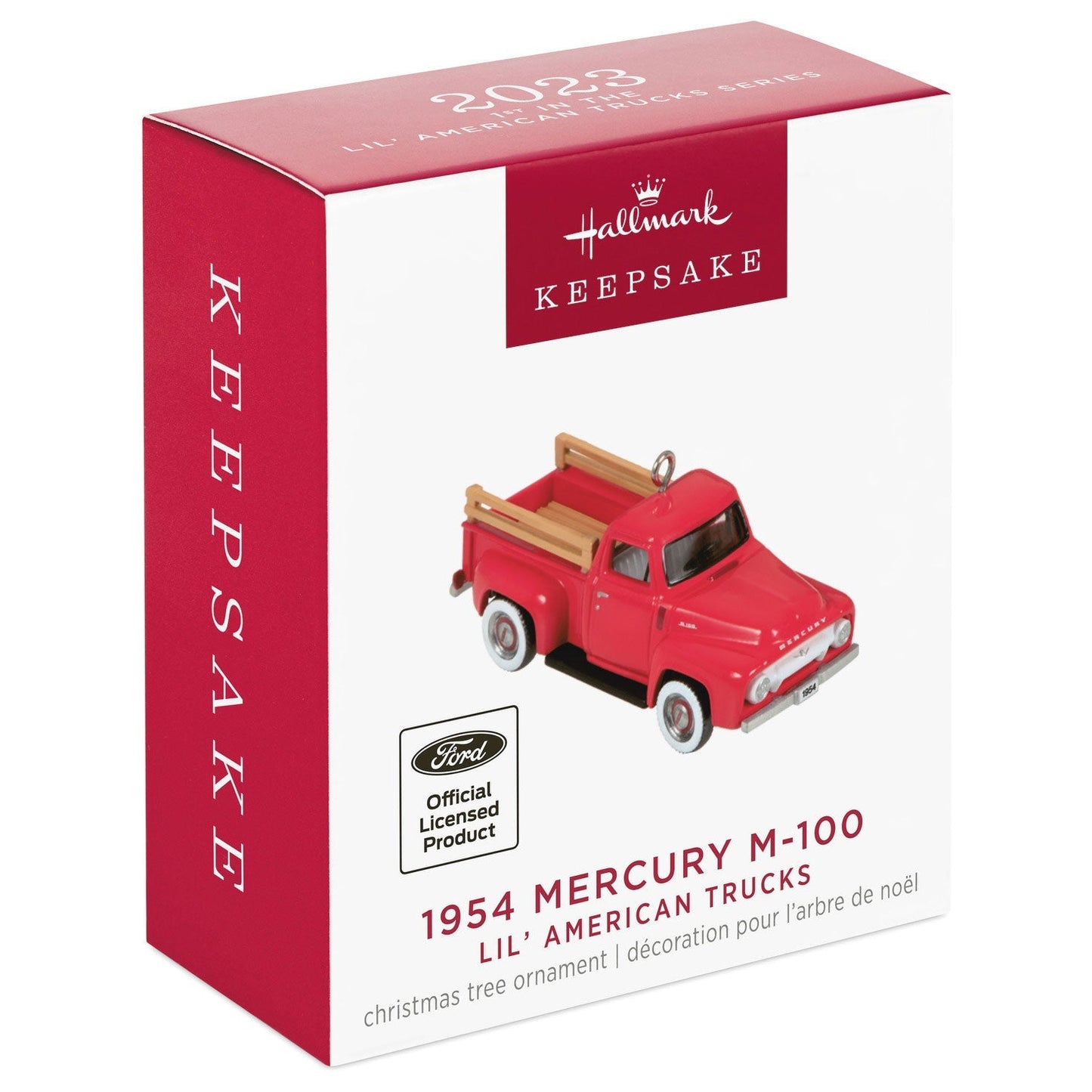 Mini Lil American Trucks 1954 Mercury M 100 #1, 2023 Keepsake Ornament