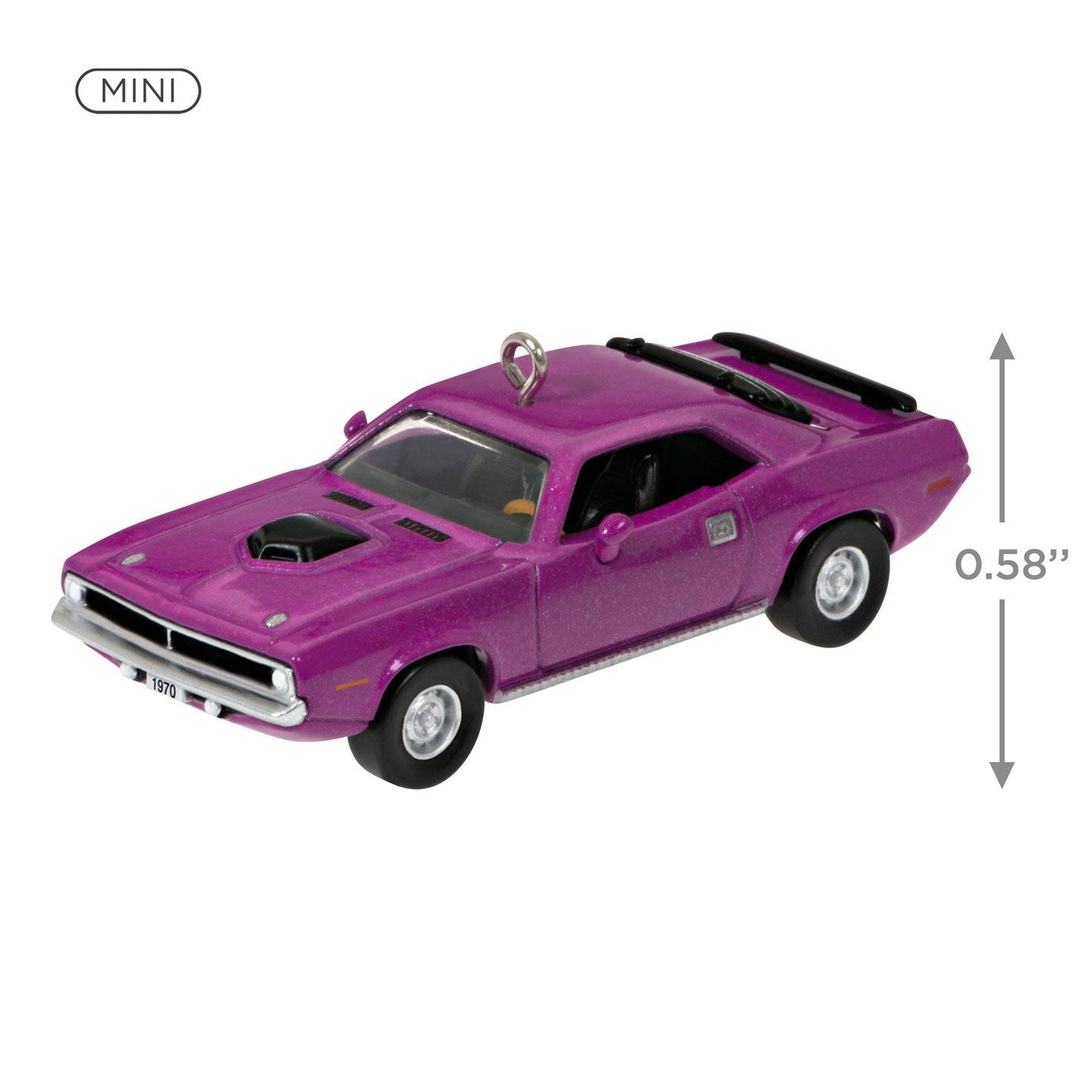 Mini Lil Classic Cars 1970 Plymouth Hemi Cuda #6, 2023 Keepsake Ornament