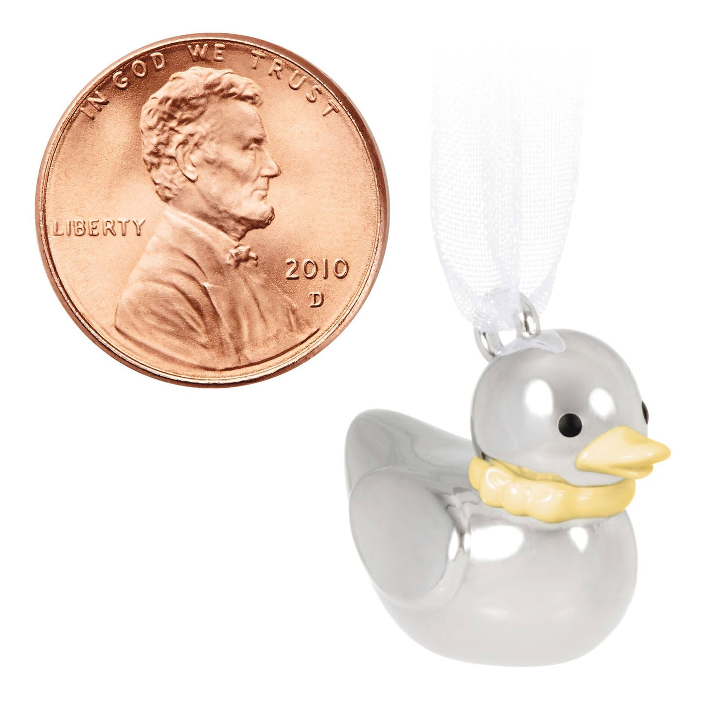 Mini Lil' Duck, 0.88", Metal, 2023 Keepsake Ornament