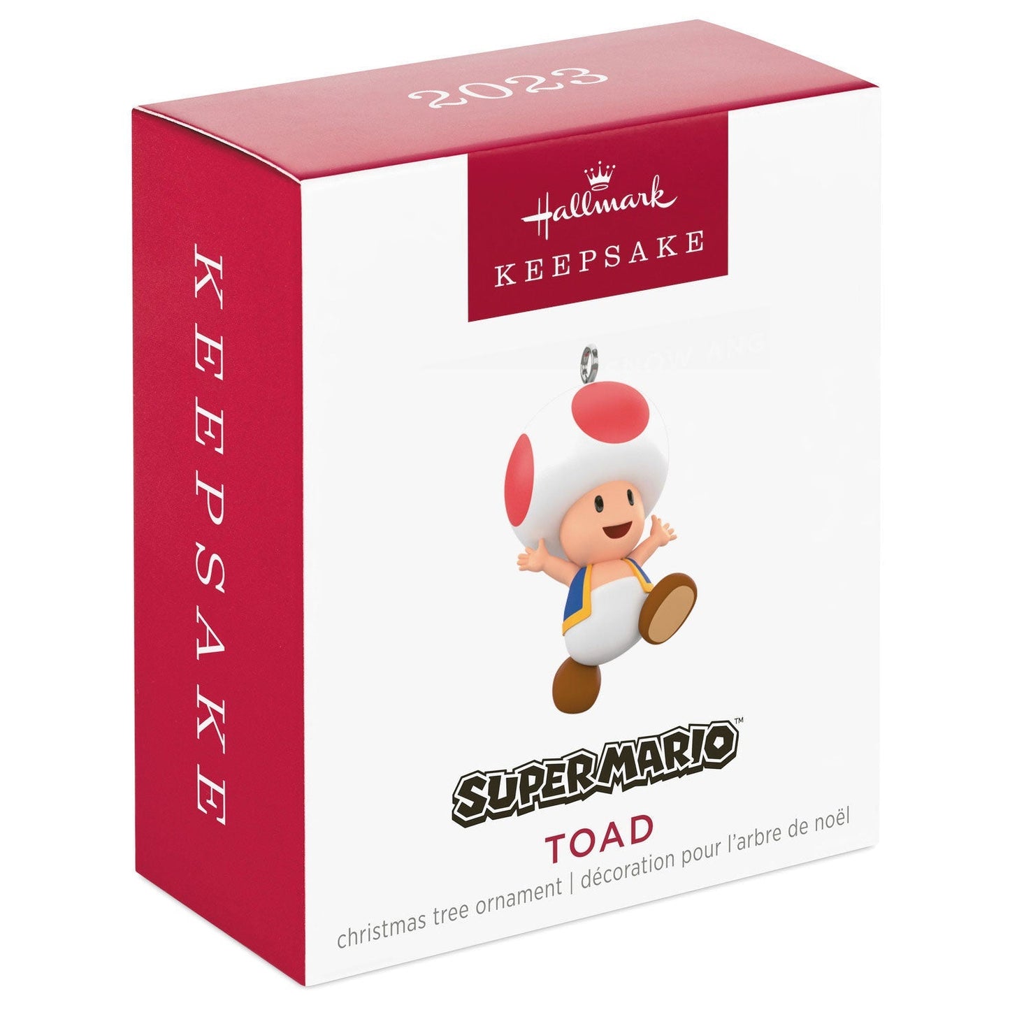 Mini Nintendo Super Mario Toad, 2023 Keepsake Ornament