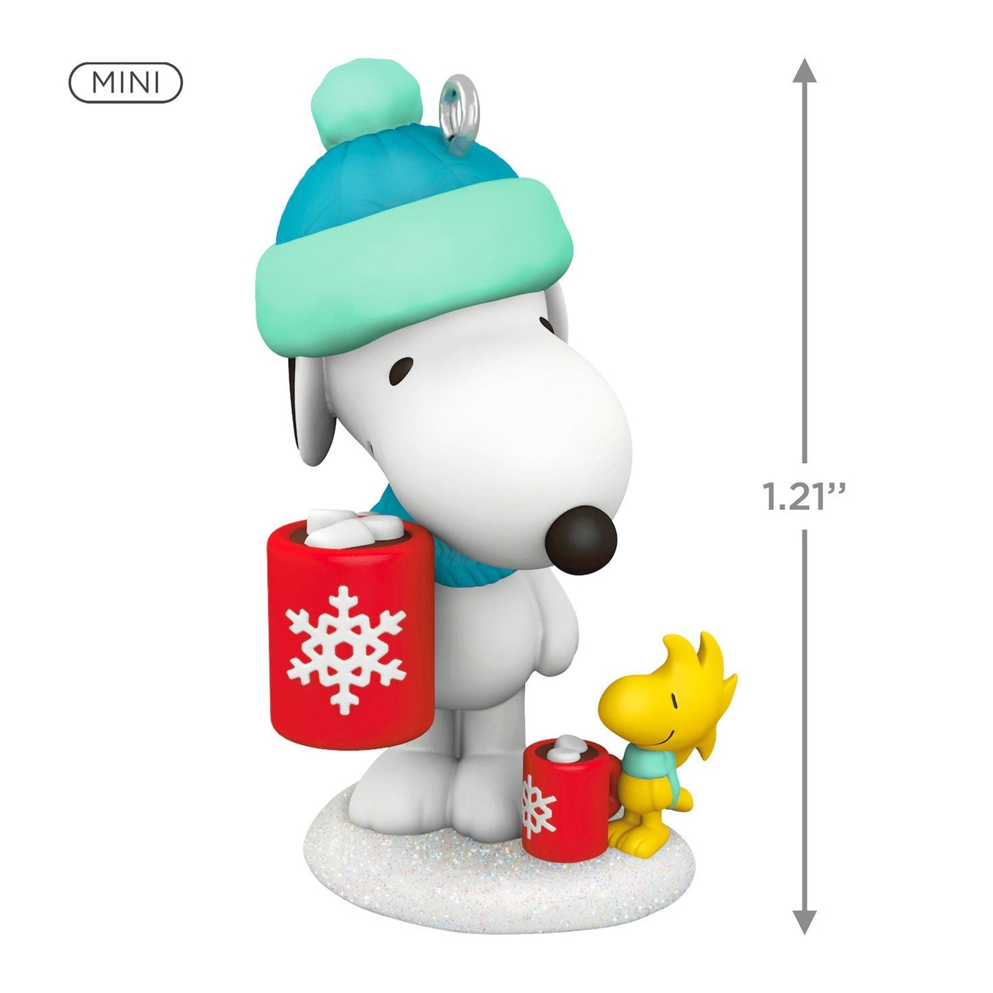 Mini Peanuts Winter Fun With Snoopy, 2023 Keepsake Ornament