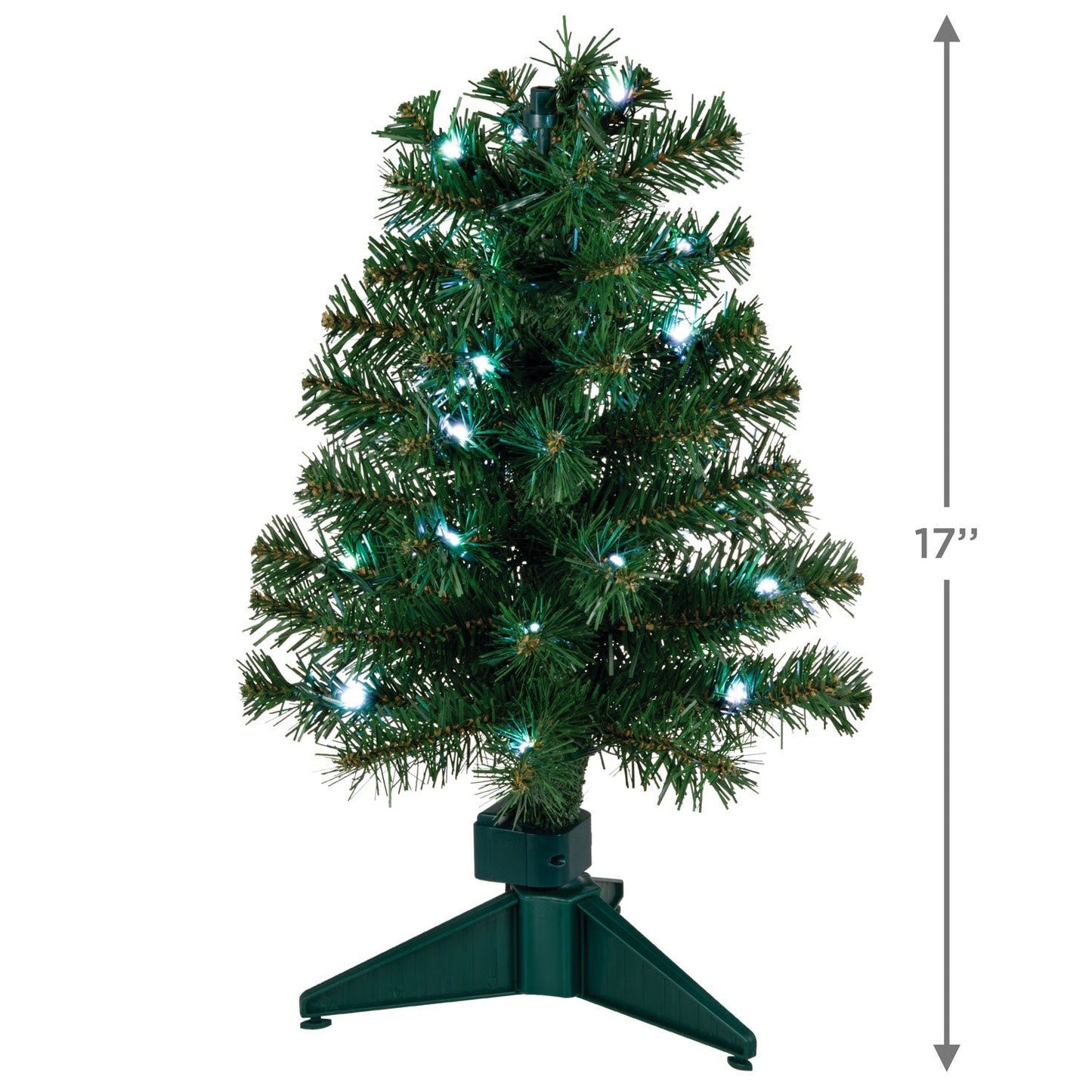 Mini ShowToppers Evergreen Christmas Tree, 17"