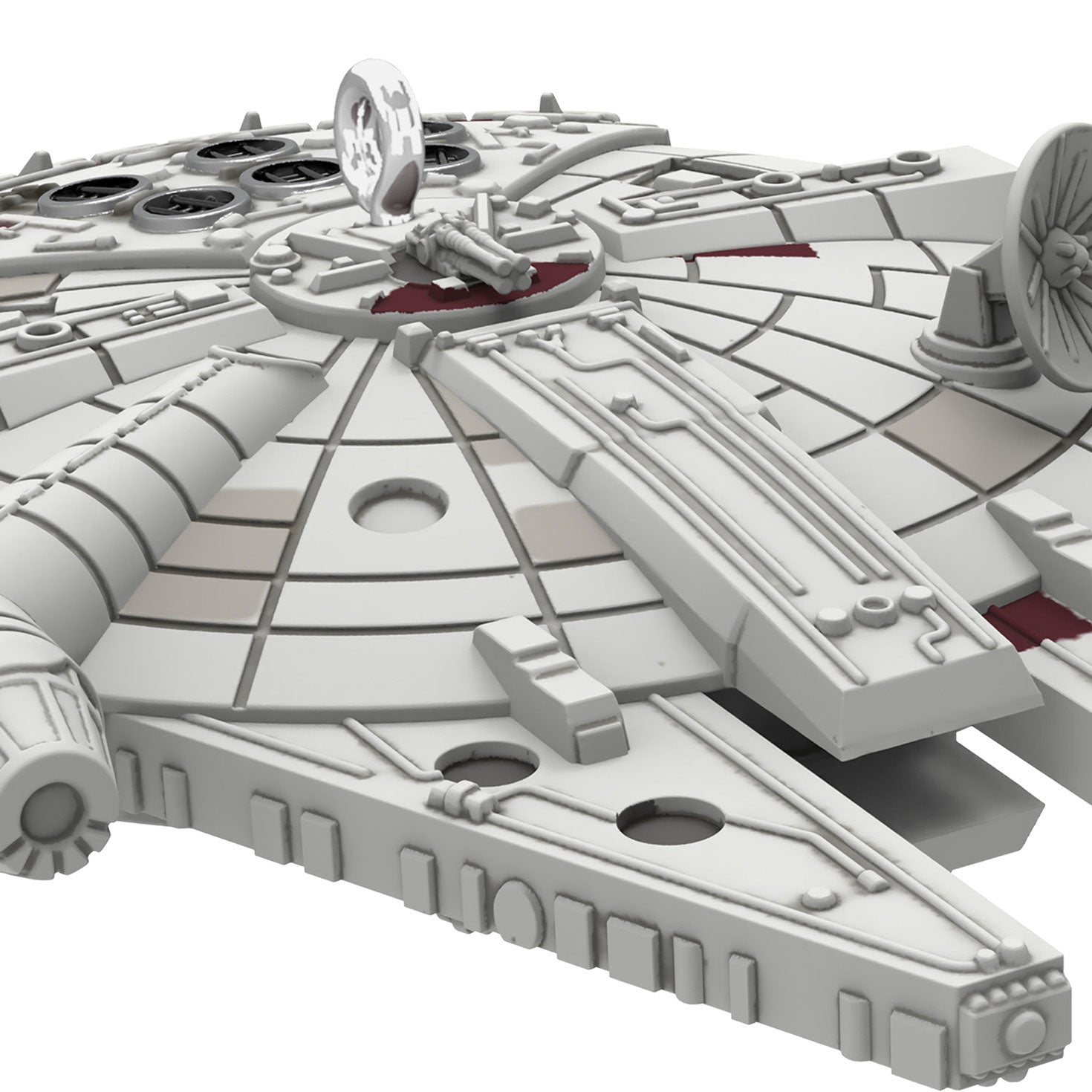Mini Star Wars Millennium Falcon 2024 Keepsake Ornament, 0.43"