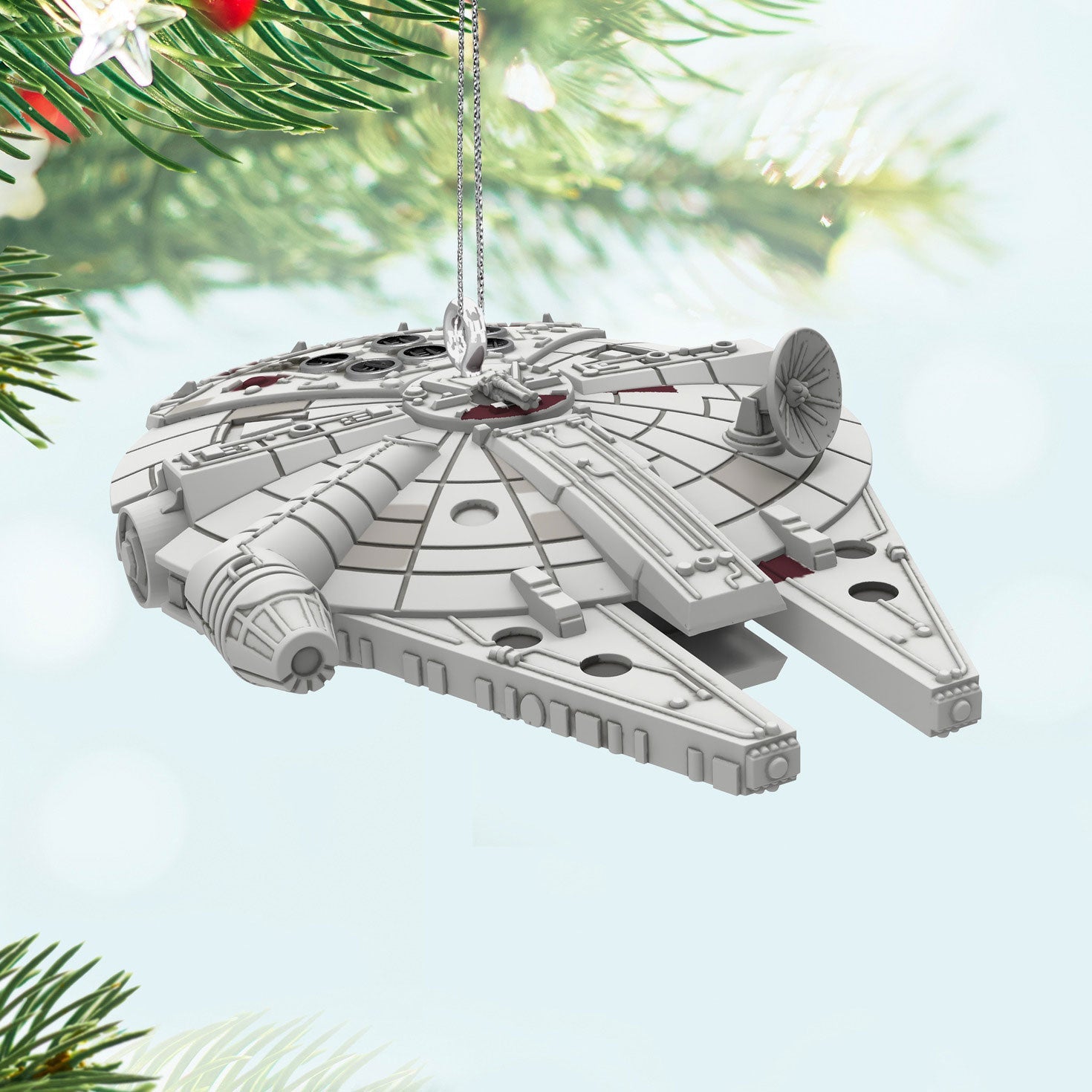 Mini Star Wars Millennium Falcon 2024 Keepsake Ornament, 0.43"