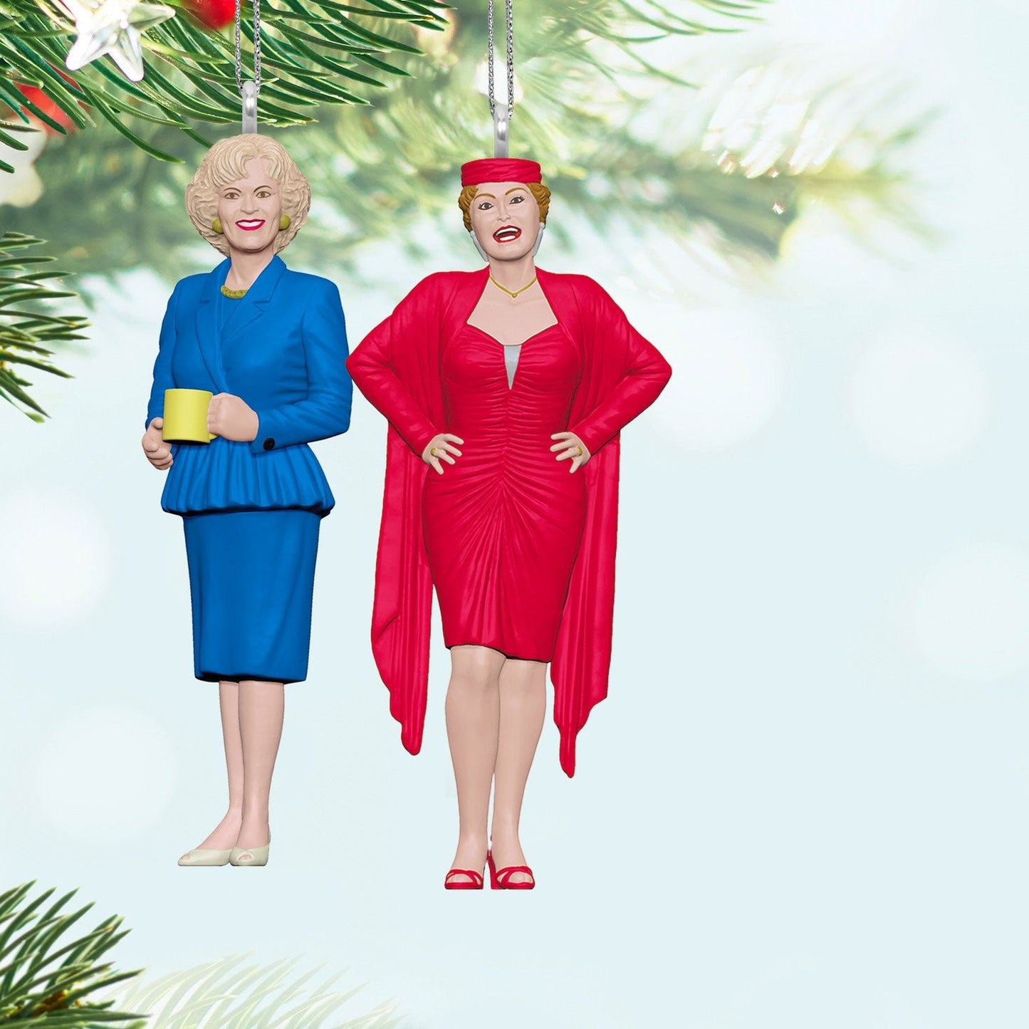 Mini The Golden Girls 2024 Keepsake Ornaments, Set of 4