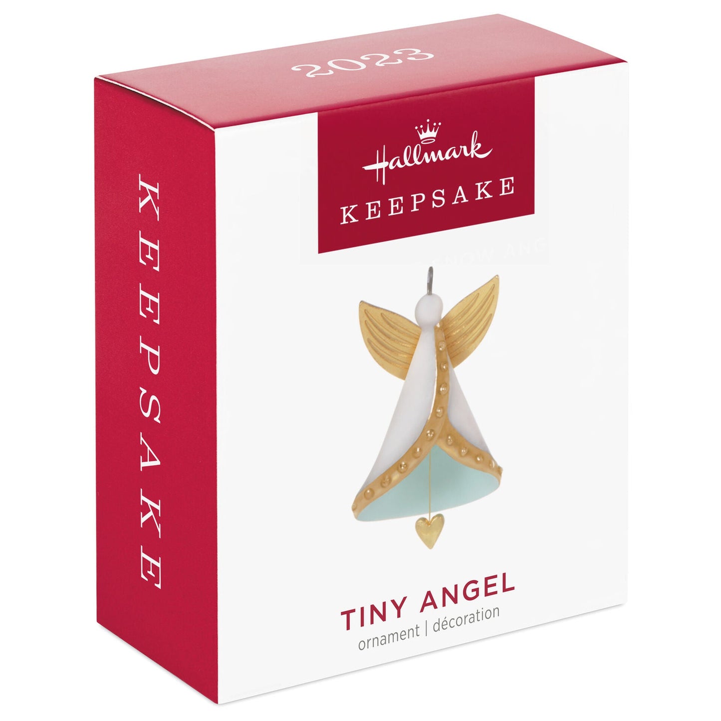 Mini Tiny Angel, 1.125", Porcelain, 2023 Keepsake Ornament