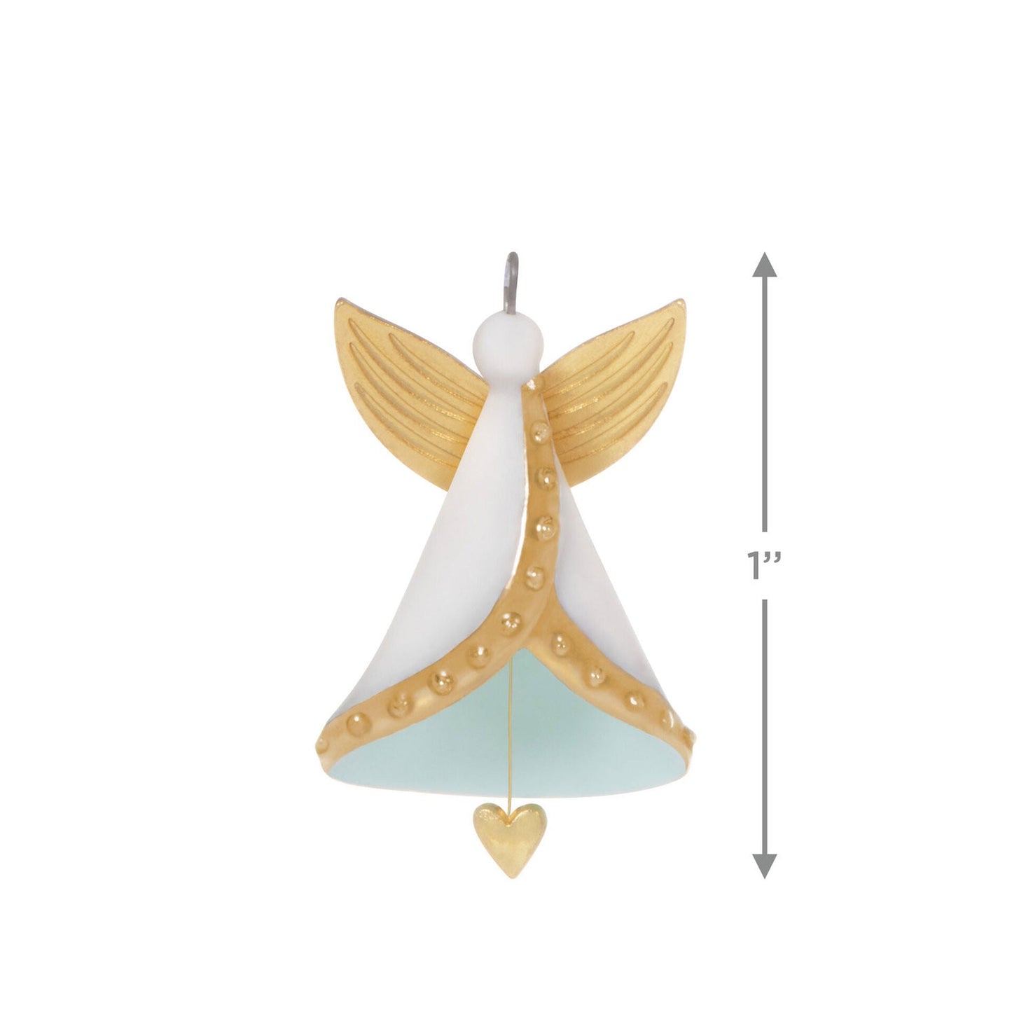 Mini Tiny Angel, 1.125", Porcelain, 2023 Keepsake Ornament