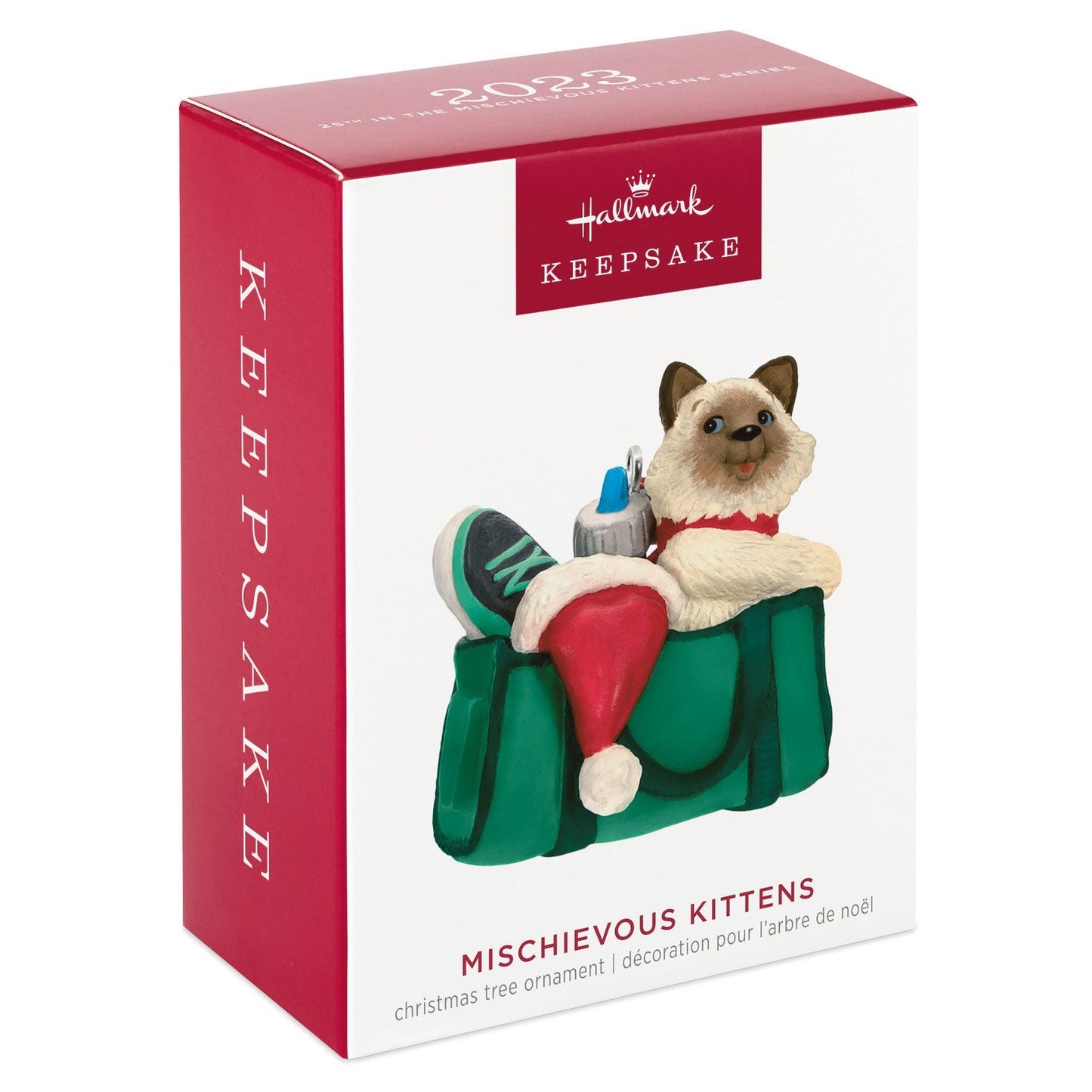 Mischievous Kittens #25, 2023 Keepsake Ornament