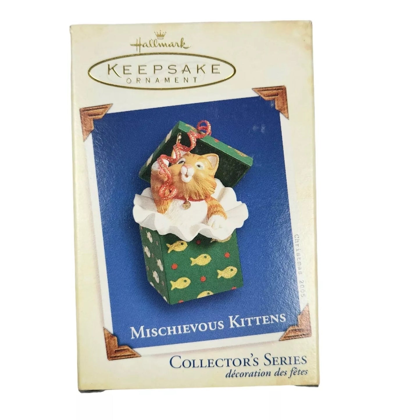 Mischievous Kittens #7, 2005 Keepsake Ornament