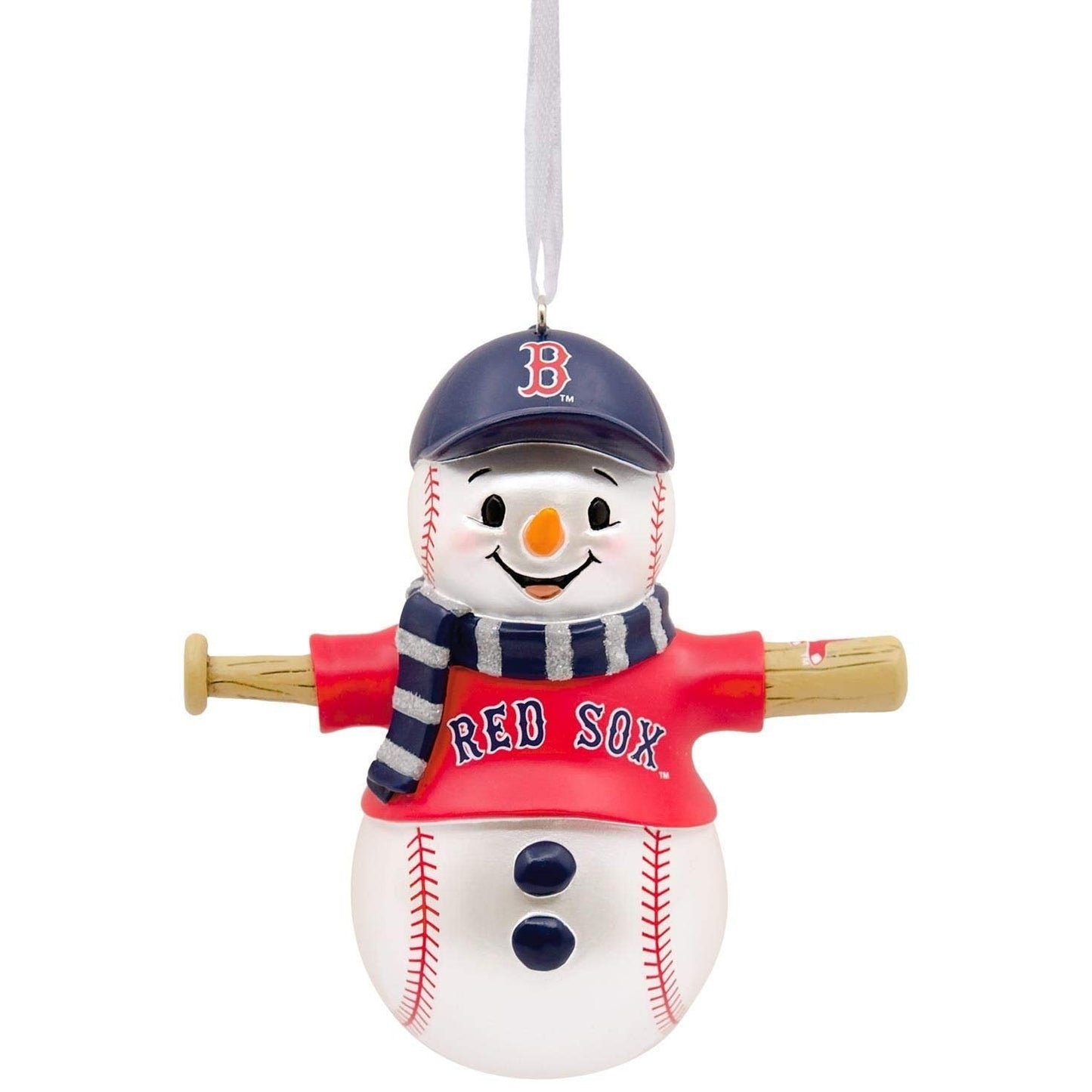 MLB Boston Red Sox Snowman Ornament
