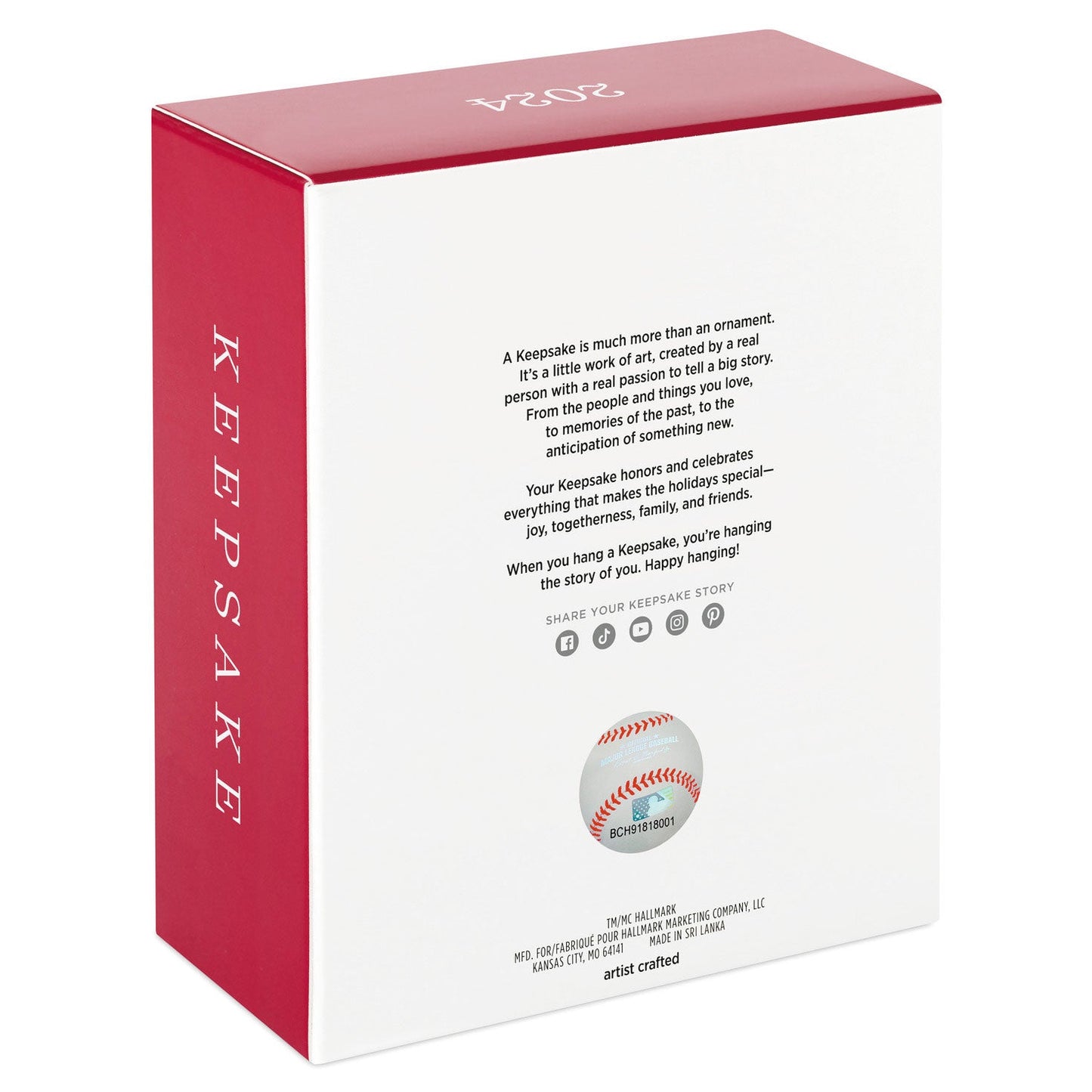 MLB New York Yankees Aaron Judge 2024 Keepsake Ornament