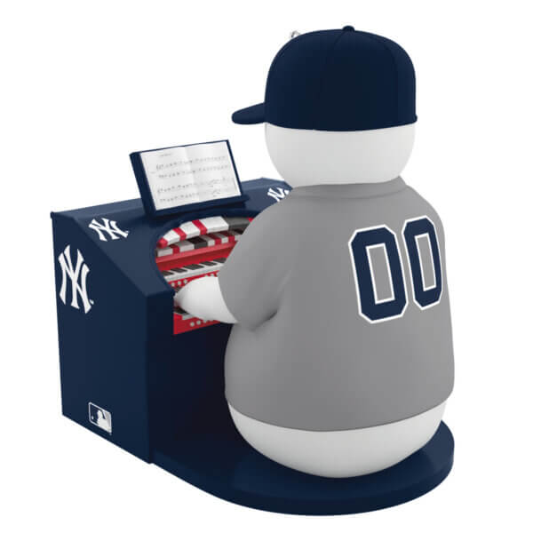 MLB New York Yankees Snowman at Organ, 2021 Keepsake Ornament