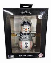 MLB New York Yankees Snowman Ornament