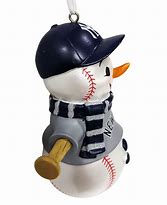 MLB New York Yankees Snowman Ornament