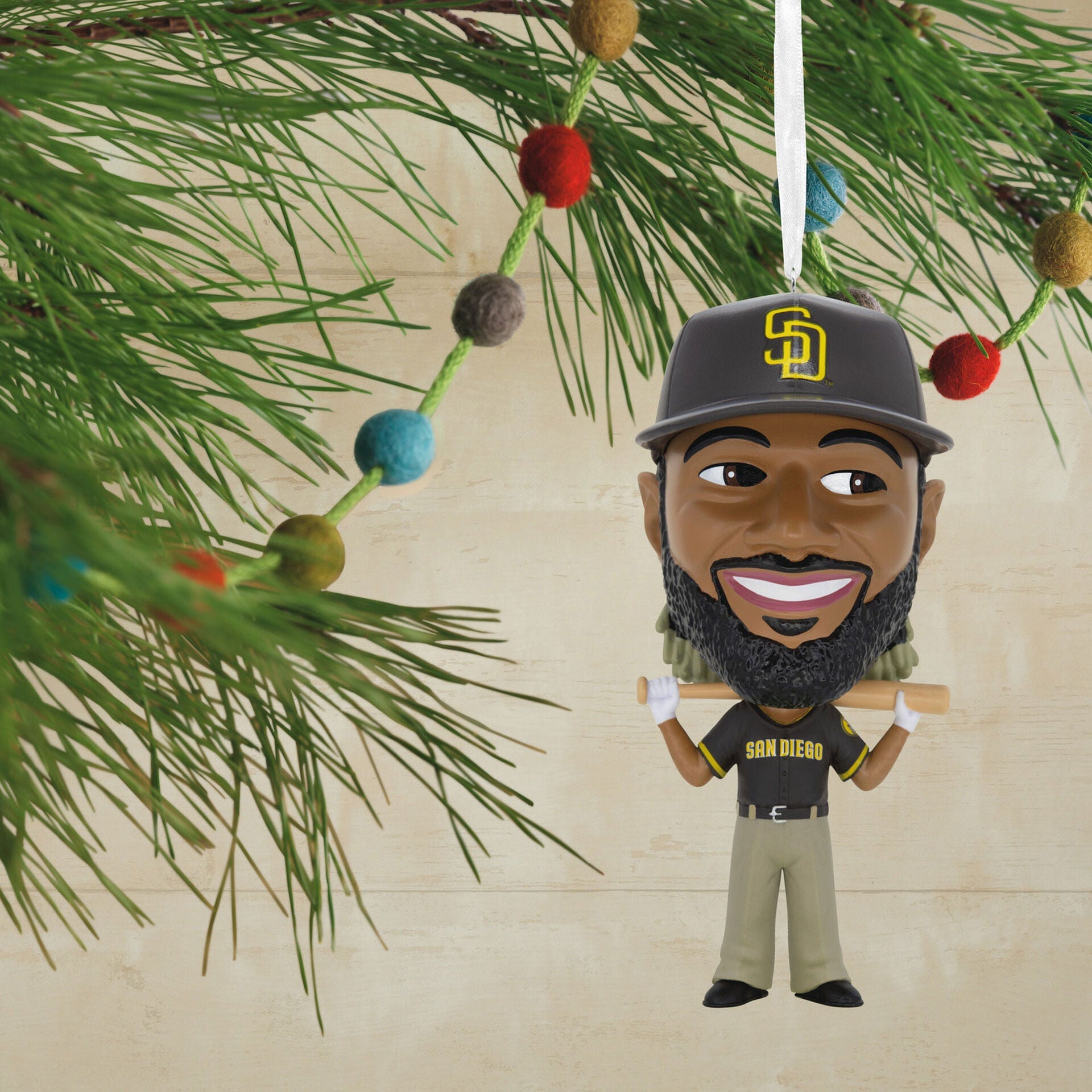 MLB San Diego Padres™ Fernando Tatís Jr. Bouncing Buddy Hallmark Ornament