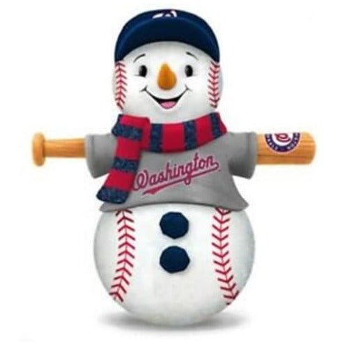 MLB Washington Nationals Snowman Ornament