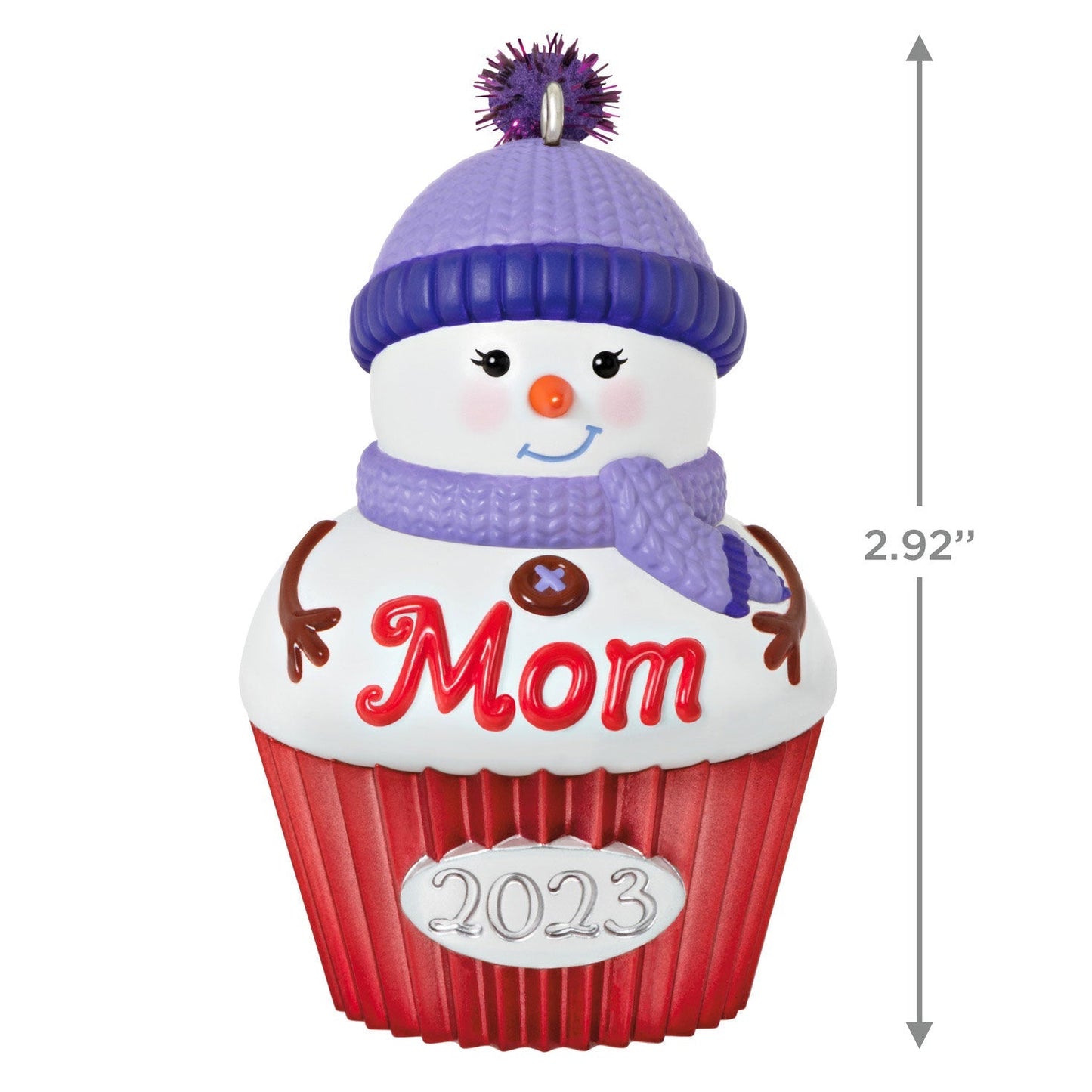 Mom Cupcake, 2023 Keepsake Ornament