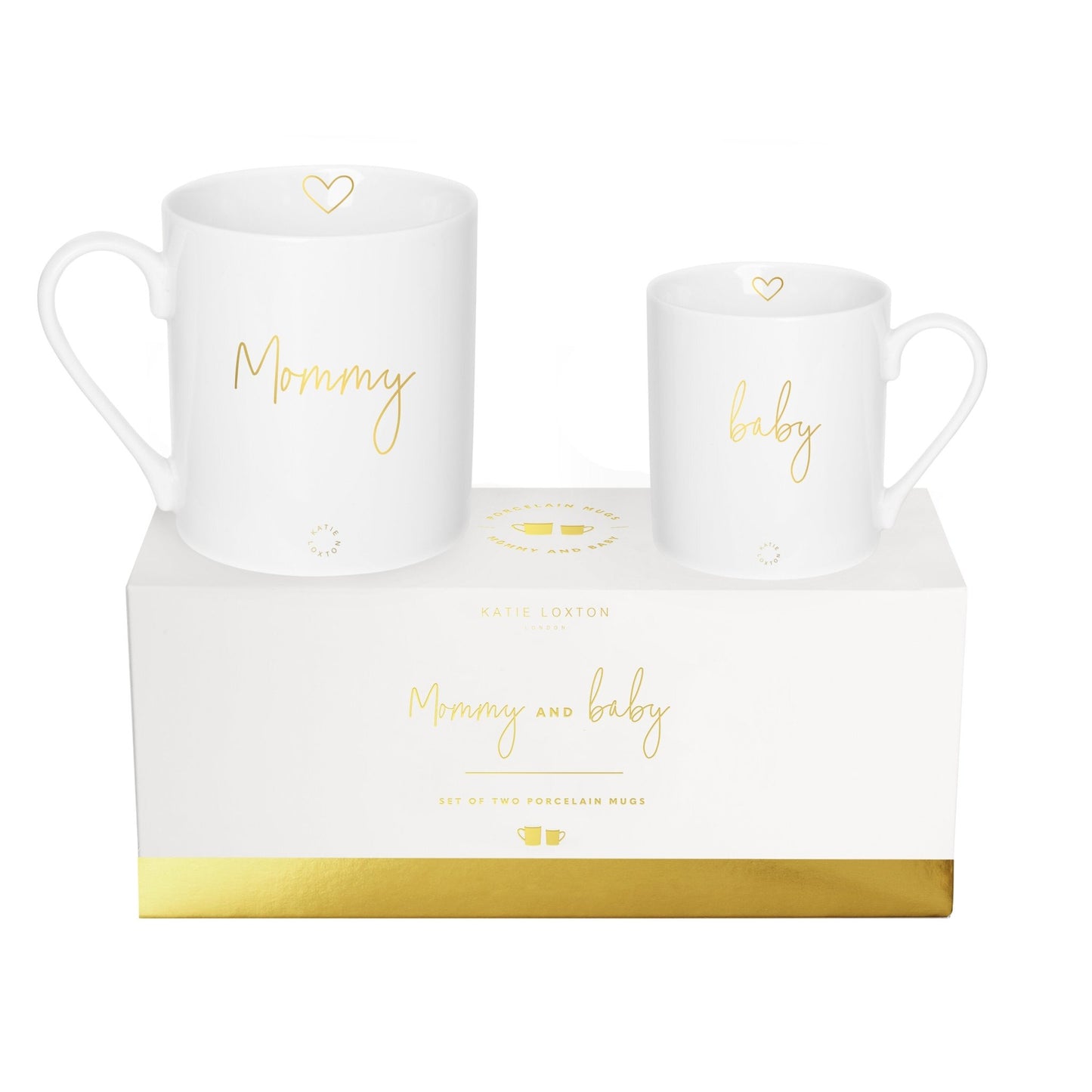 Mommy And Baby Porcelain Mug Gift Set