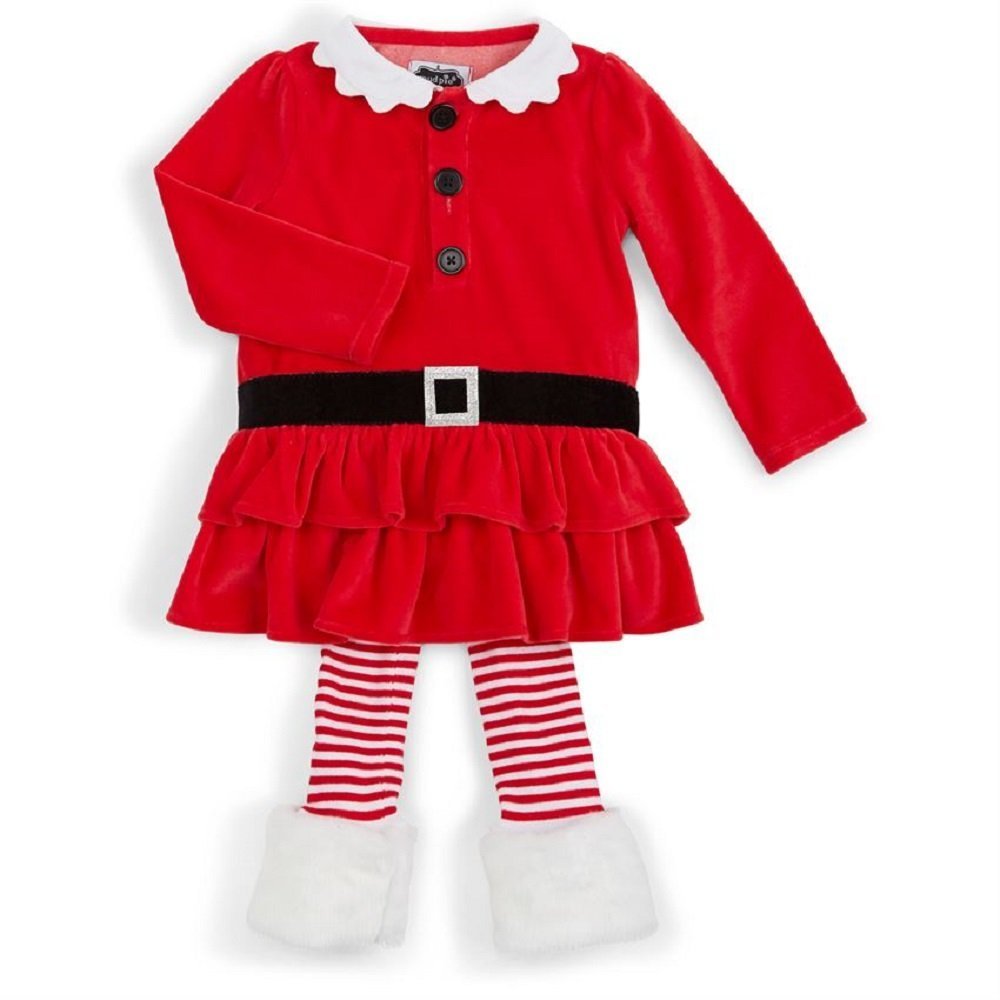 MUDPIE SANTA TUNIC AND LEGGING SET (5T)