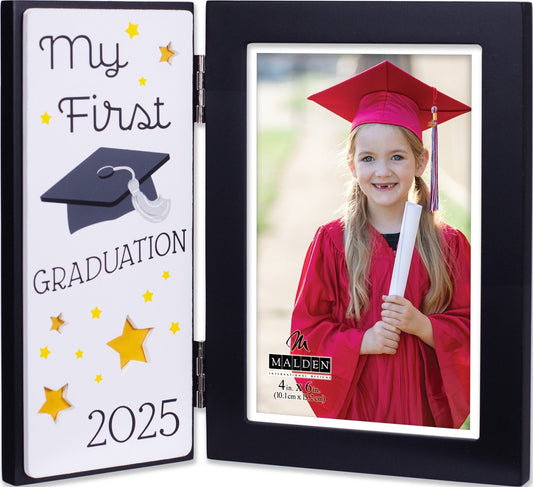 My First Graduation 2025 Hinged Picture Frame, 4"x6"